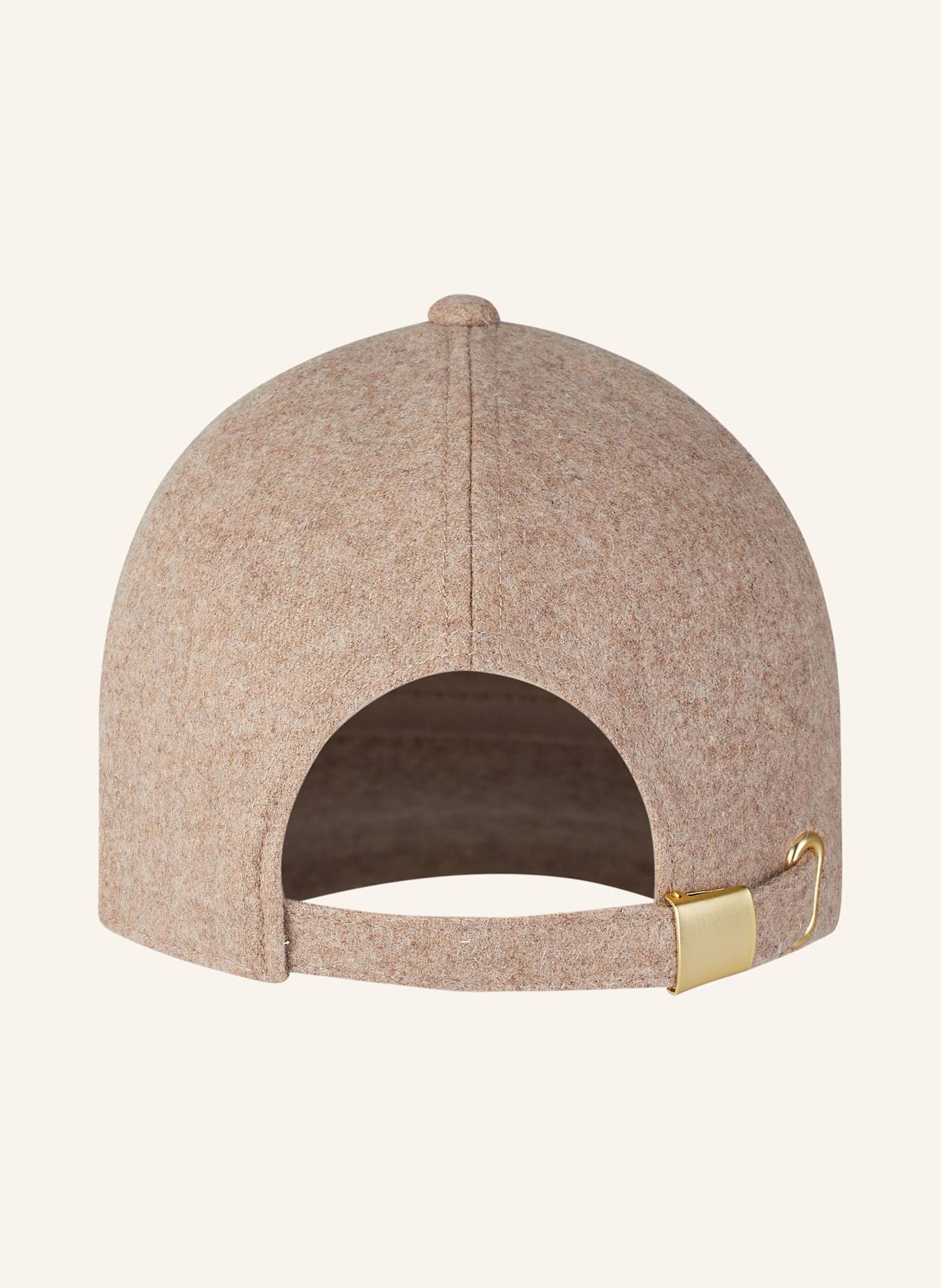 REISS Flanellcap FIONA: TAUPE