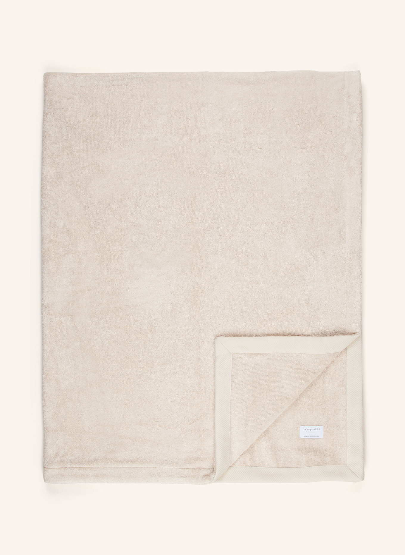 weseta switzerland Duschtuch DREAMPLAID 2.0: CREME