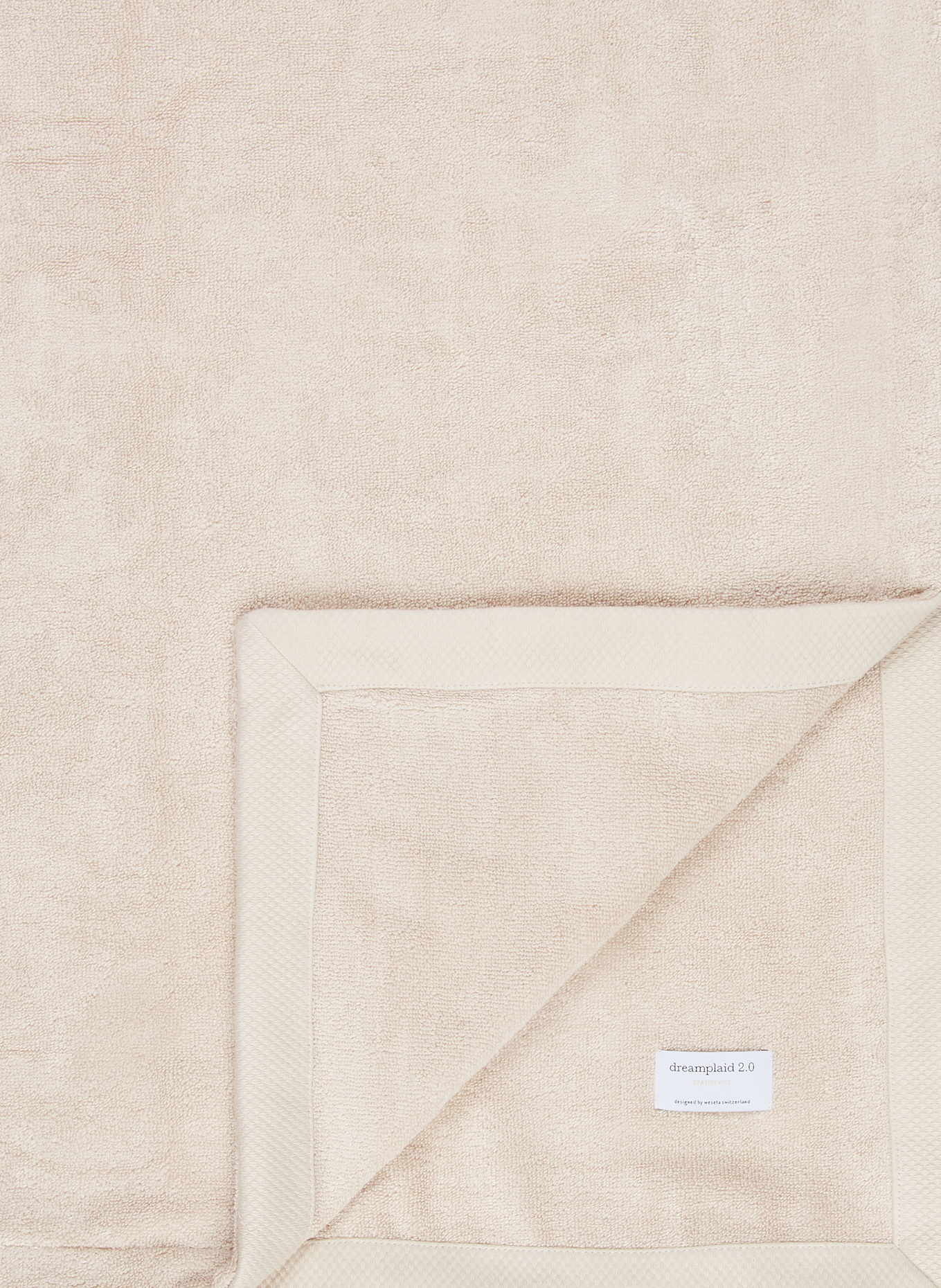 weseta switzerland Duschtuch DREAMPLAID 2.0: CREME