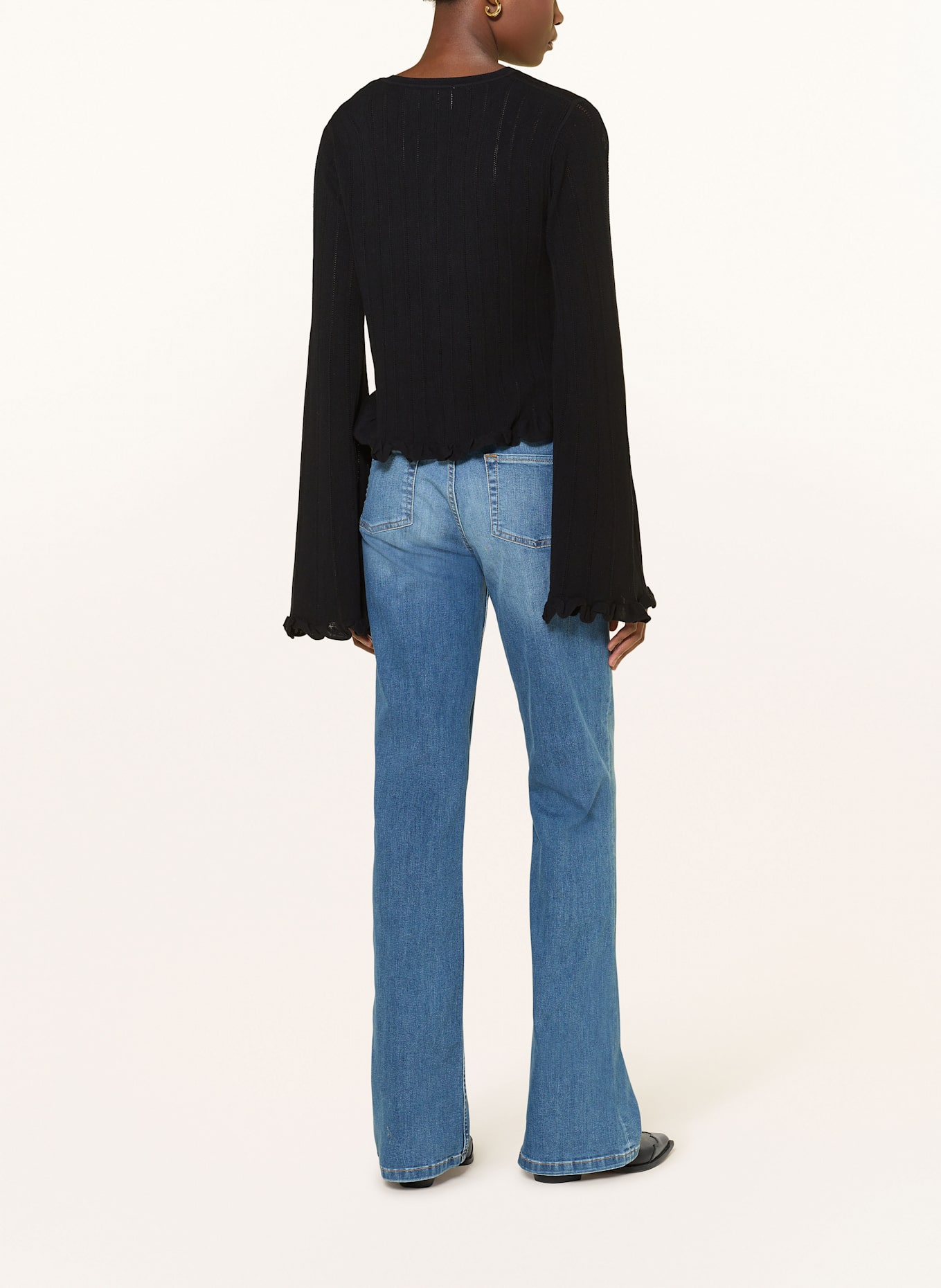 ba&sh Strickjacke VITIS: SCHWARZ