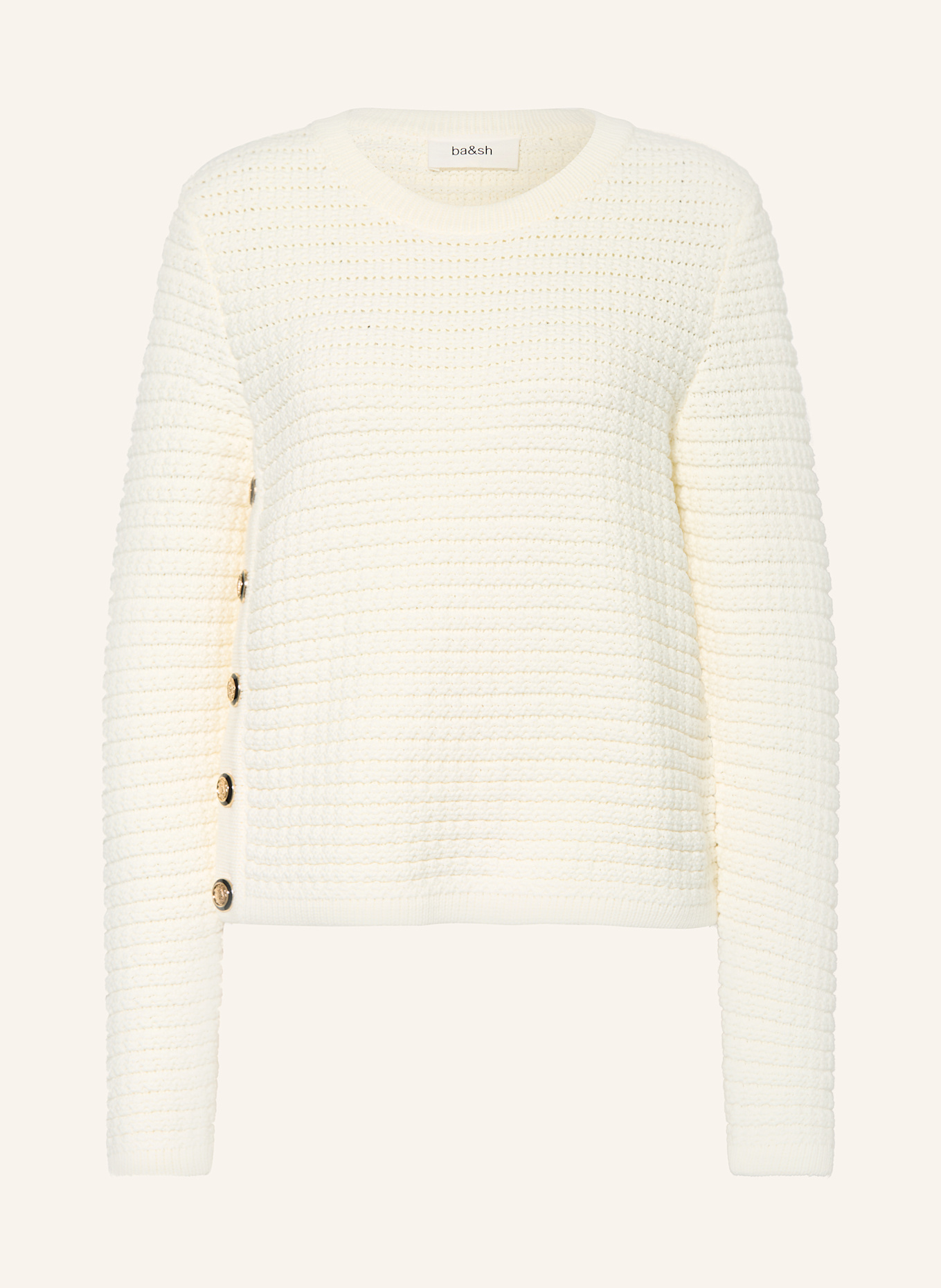 ba&sh Pullover GAEL: ECRU