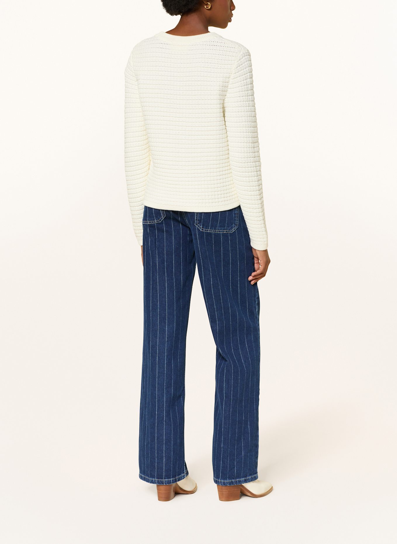 ba&sh Pullover GAEL: ECRU