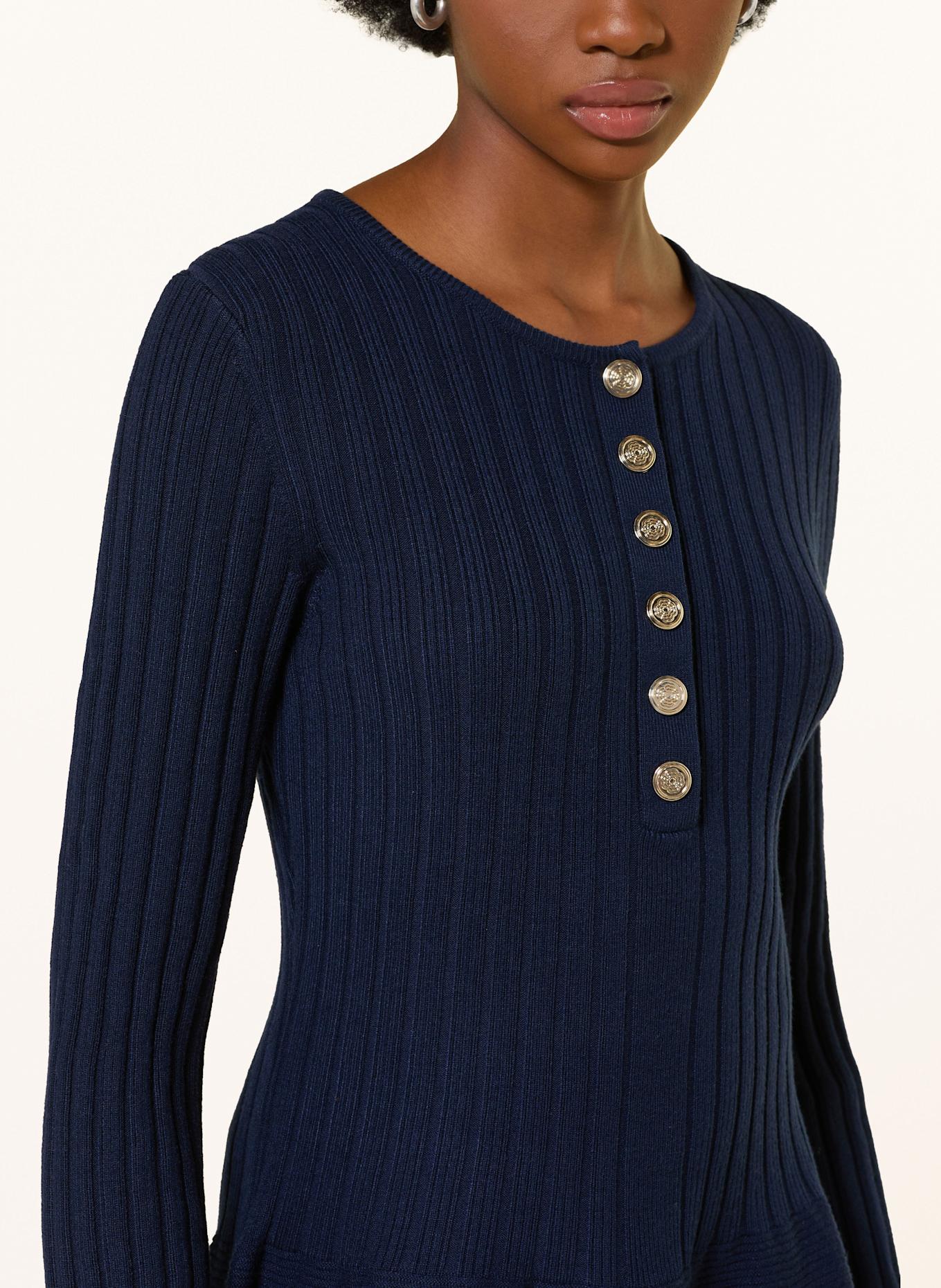 maje Strickkleid: DUNKELBLAU