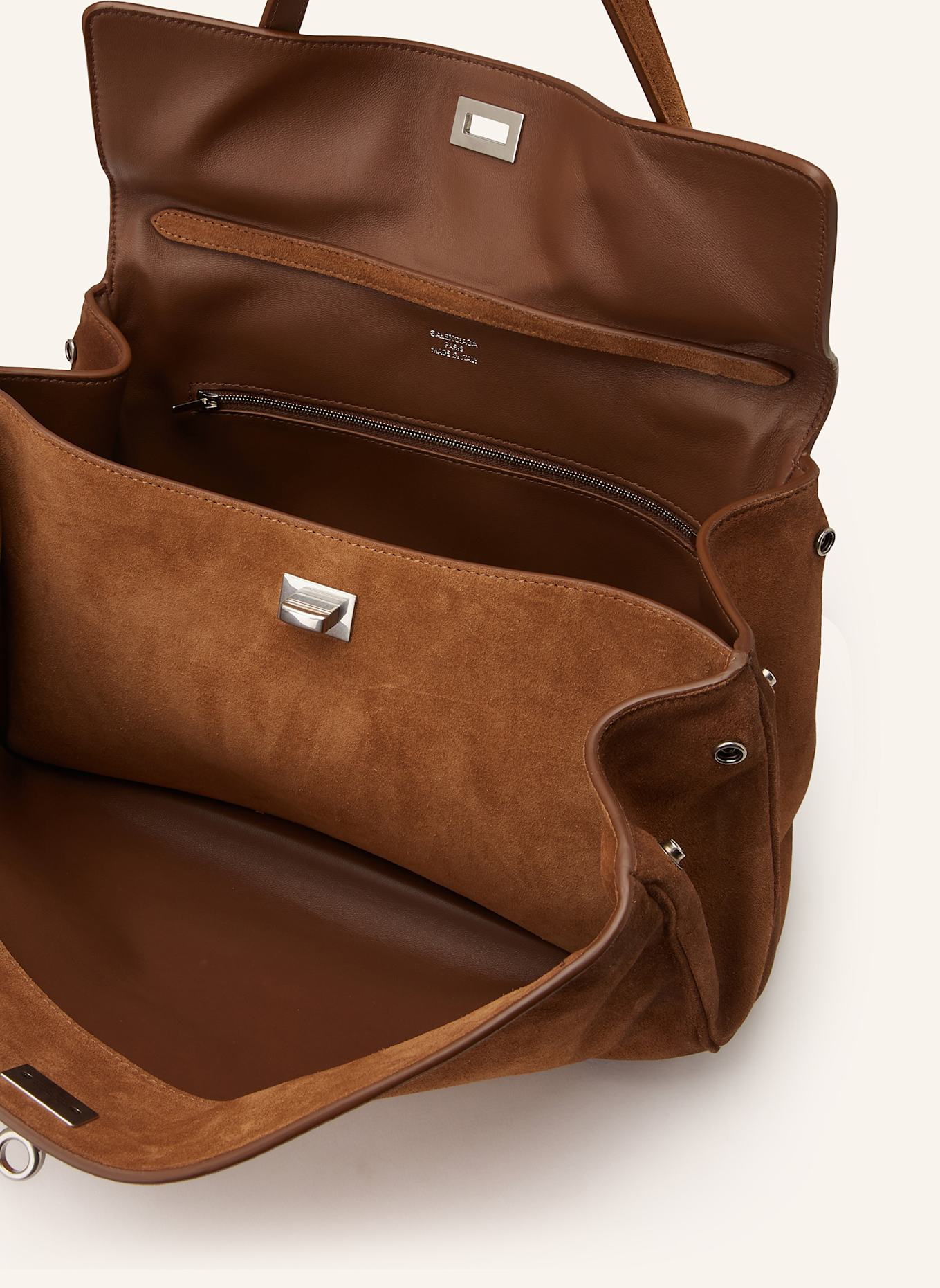 BALENCIAGA sac à main: MARRON