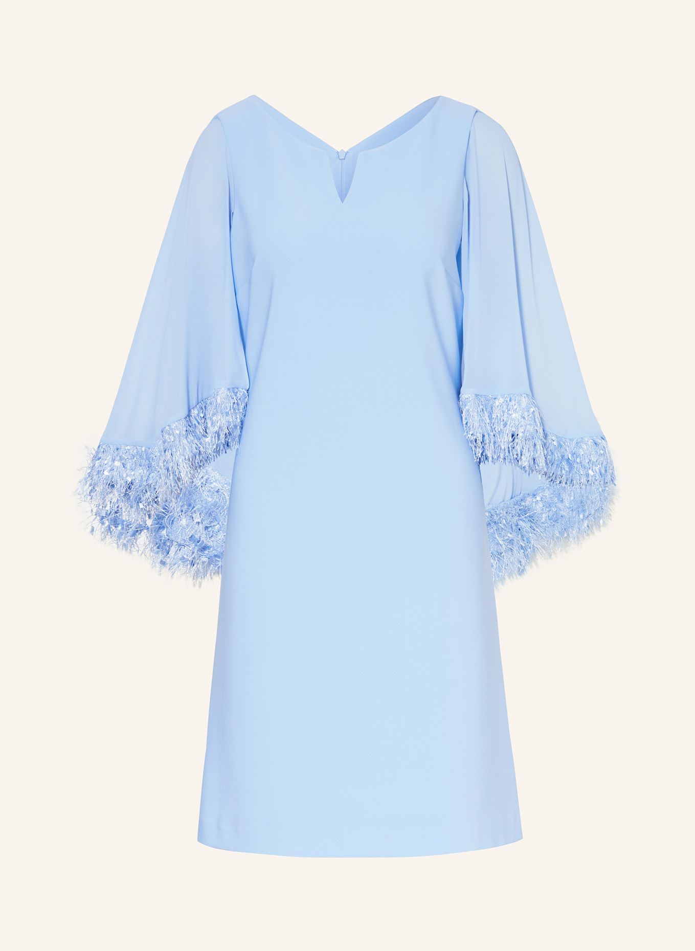 Joseph Ribkoff SIGNATURE Koktejlové šaty s flitry: TMAVĚ MODRÁ