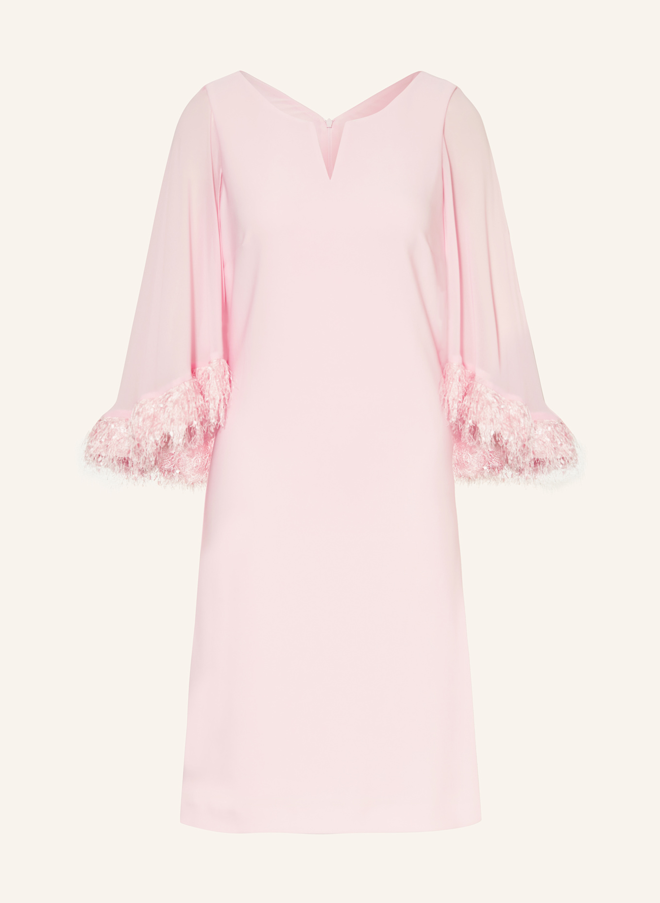 Joseph Ribkoff SIGNATURE Cocktail dress with sequins: LIGHT PINK