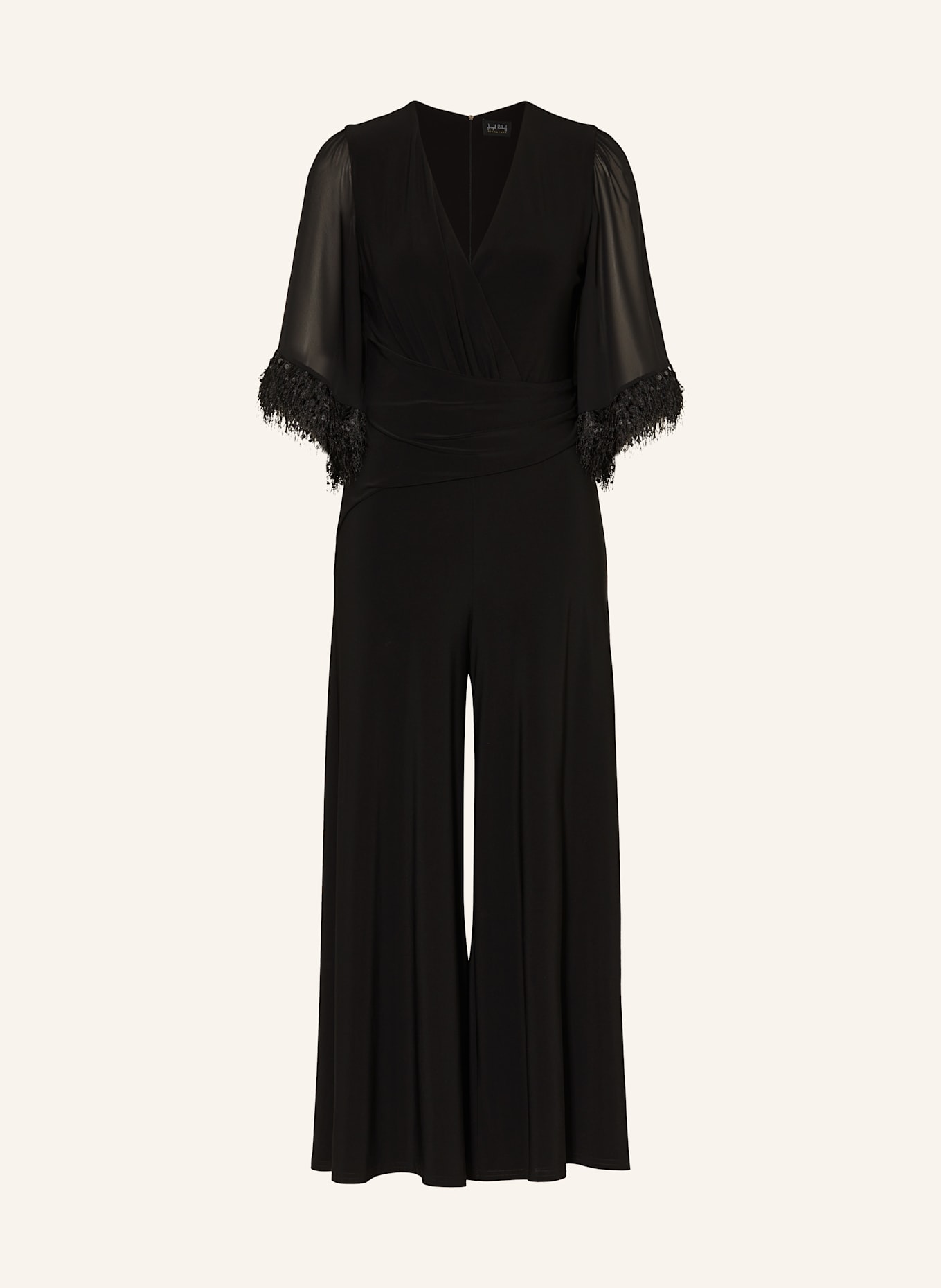 Joseph Ribkoff SIGNATURE Jumpsuit mit Pailletten: SCHWARZ