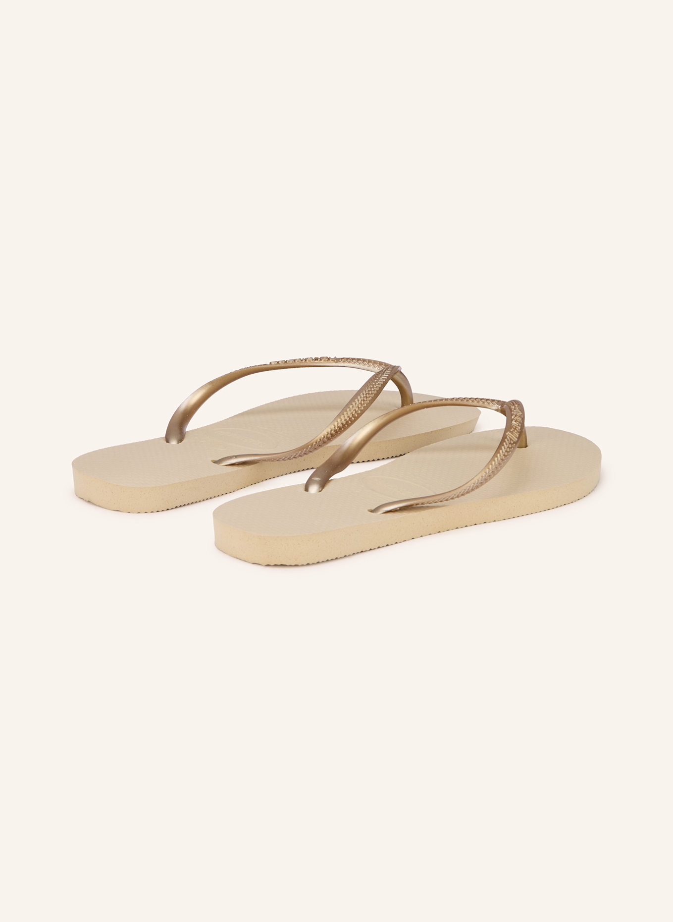 havaianas Zehentrenner HAVA SLIM: GOLD / BEIGE