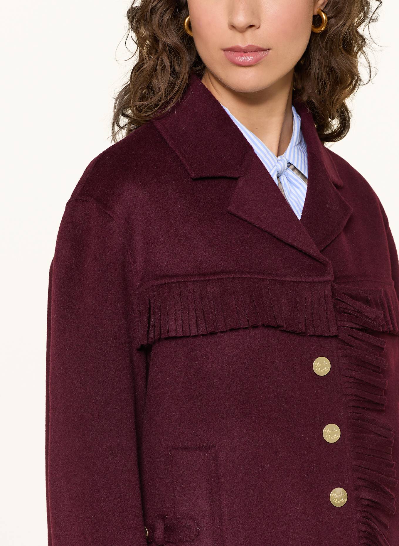 CLAUDIE PIERLOT Jacke: DUNKELROT