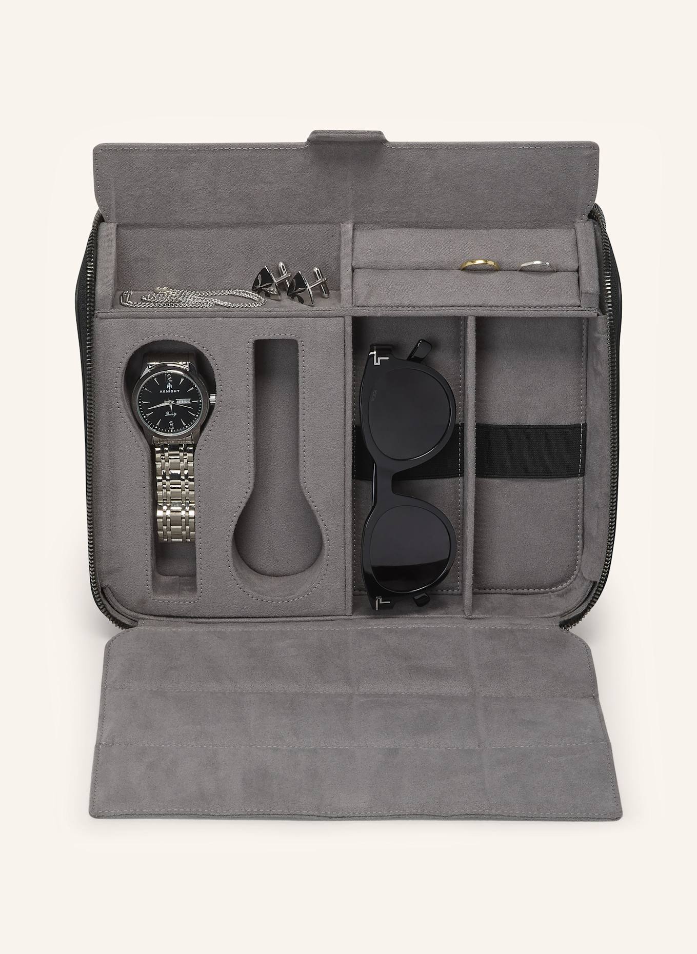 TUMI TRAVEL ACCESSORY pouzdro na šperky TRAVEL CASE: ČERNÁ
