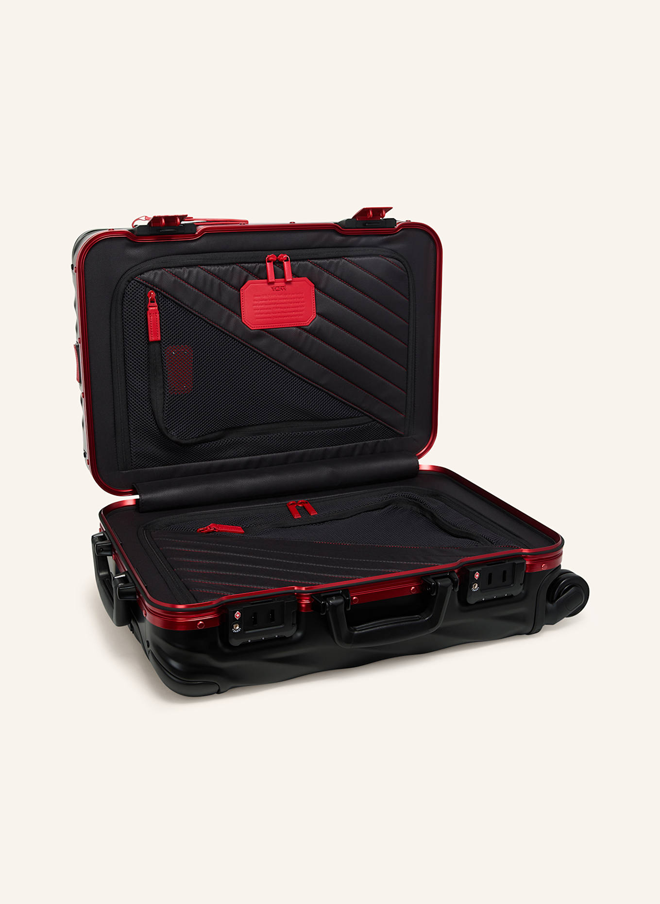TUMI 19 DEGREE Trolley INTERNATIONAL: SCHWARZ / ROT