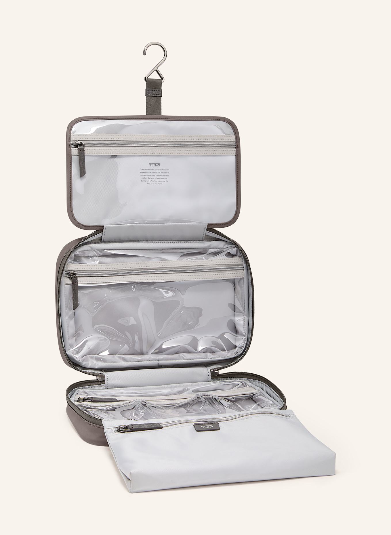 TUMI VOYAGEUR Kosmetiktasche MADELINE: TAUPE