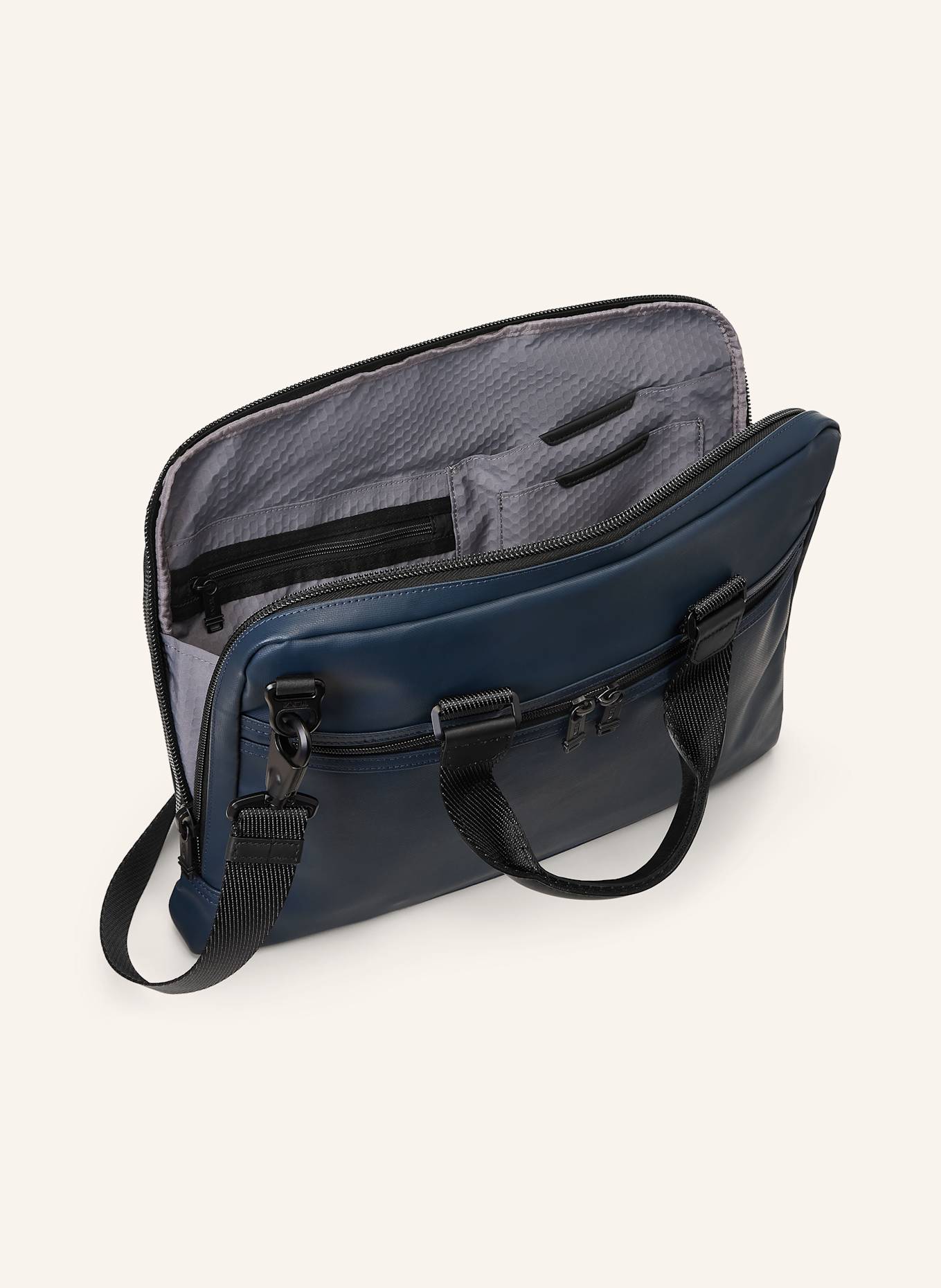TUMI Torba na laptop ALPHA BRAVO ACADEMY BRIEF: NAVY COATED CANVAS