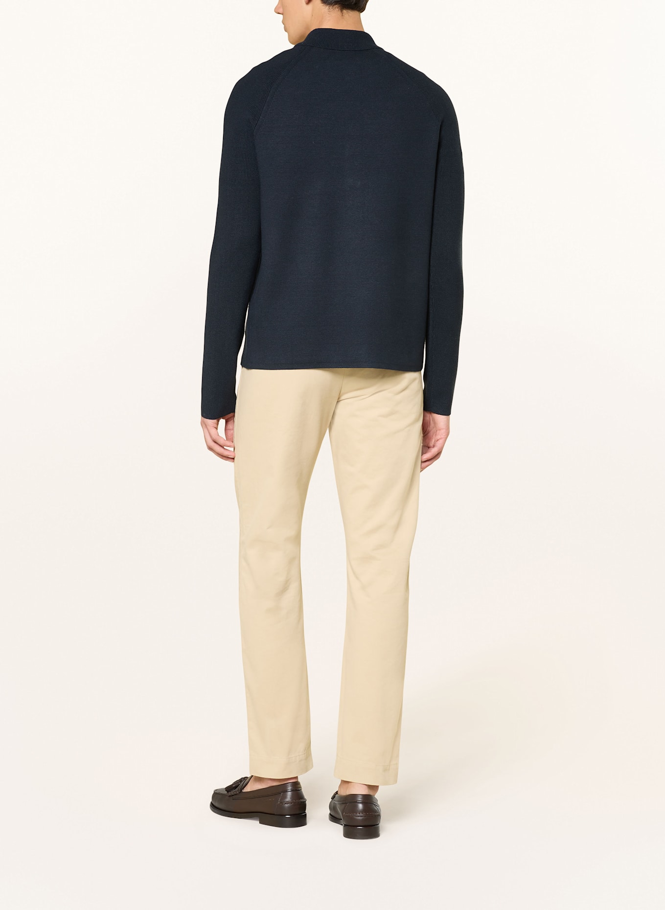 REISS Strickjacke FITZGERALD: DUNKELBLAU