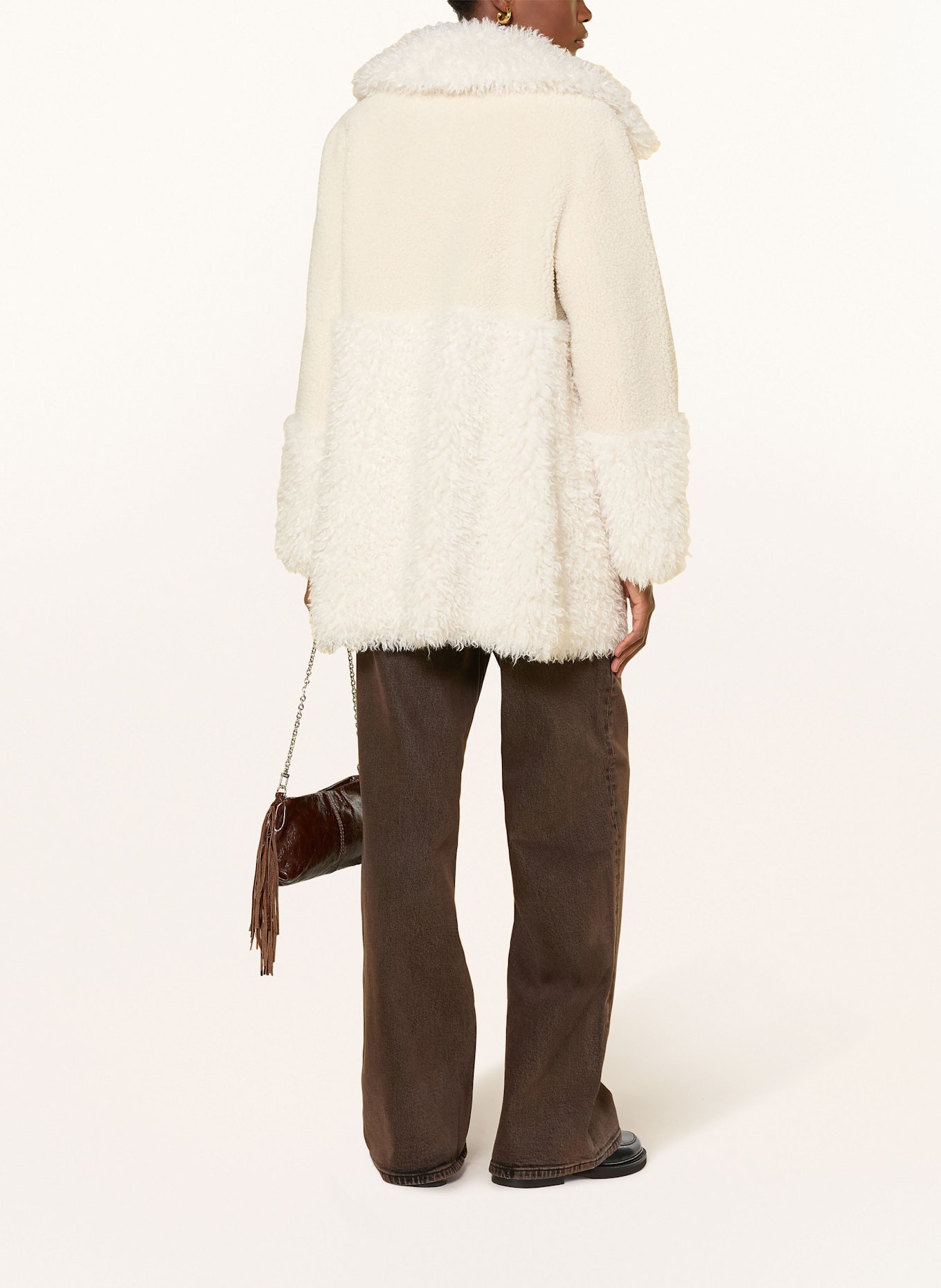 maje Wide Leg Jeans: G005 BROWN