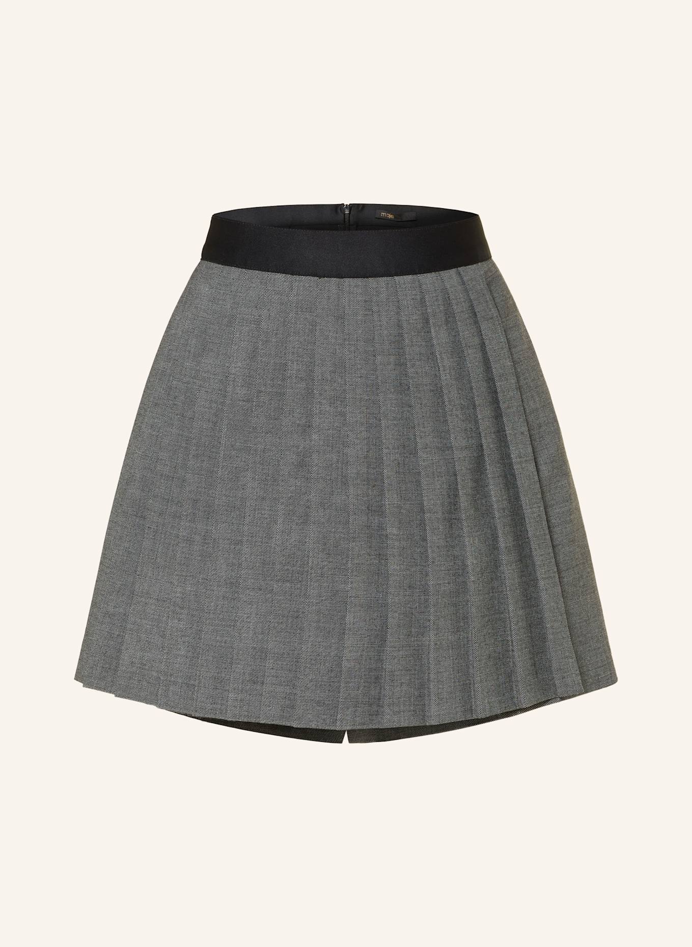 maje Skort: GRAU / SCHWARZ