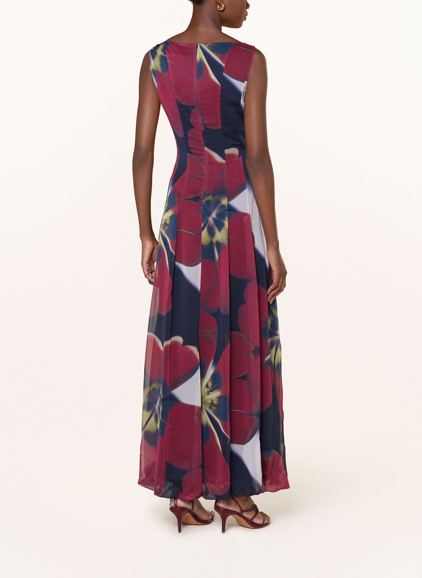 TED BAKER Kleid LAYNIA: DUNKELBLAU / GRÜN / DUNKELROT