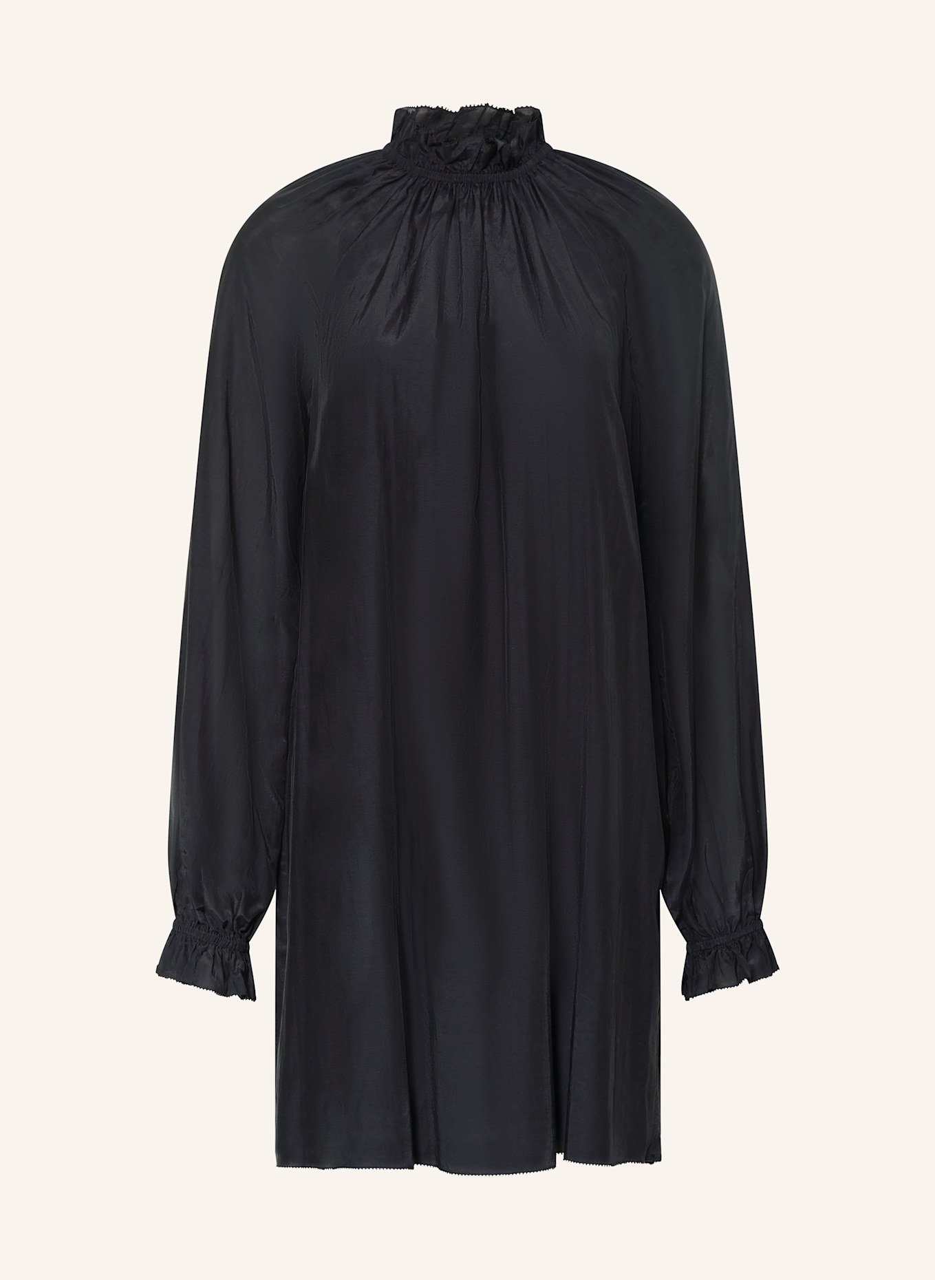 TED BAKER Kleid MACARA mit Rüschen: SCHWARZ