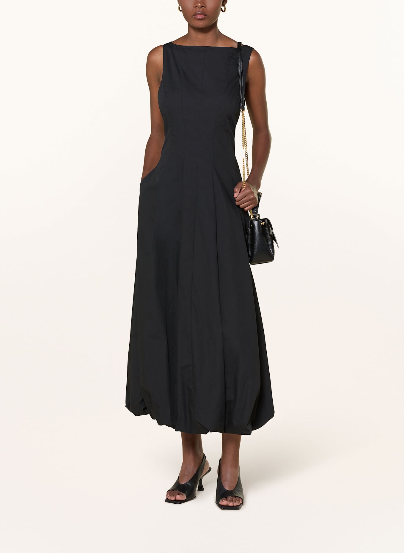 TED BAKER Šaty HAZZIA: ČERNÁ