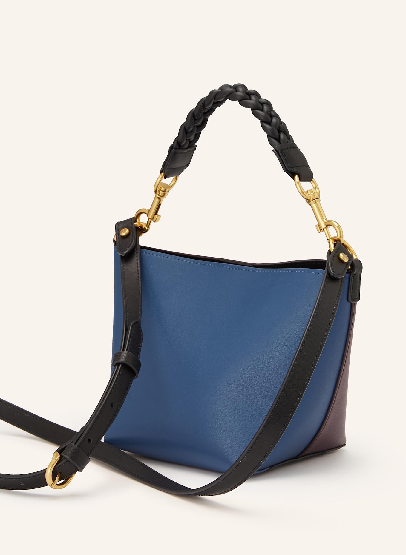 TED BAKER WYNOLAW Crossbody bag: DARK PURPLE / BLUE / BLACK