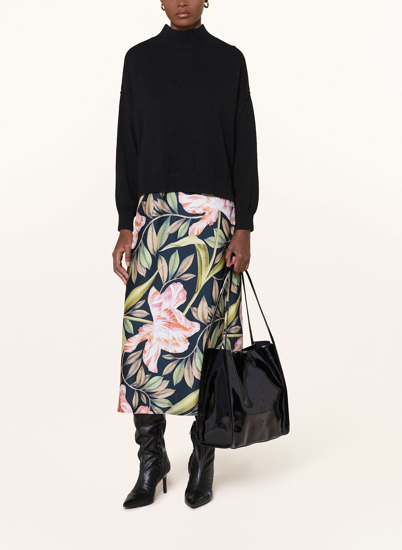 TED BAKER Torba shopper BAAILEY: CZARNY