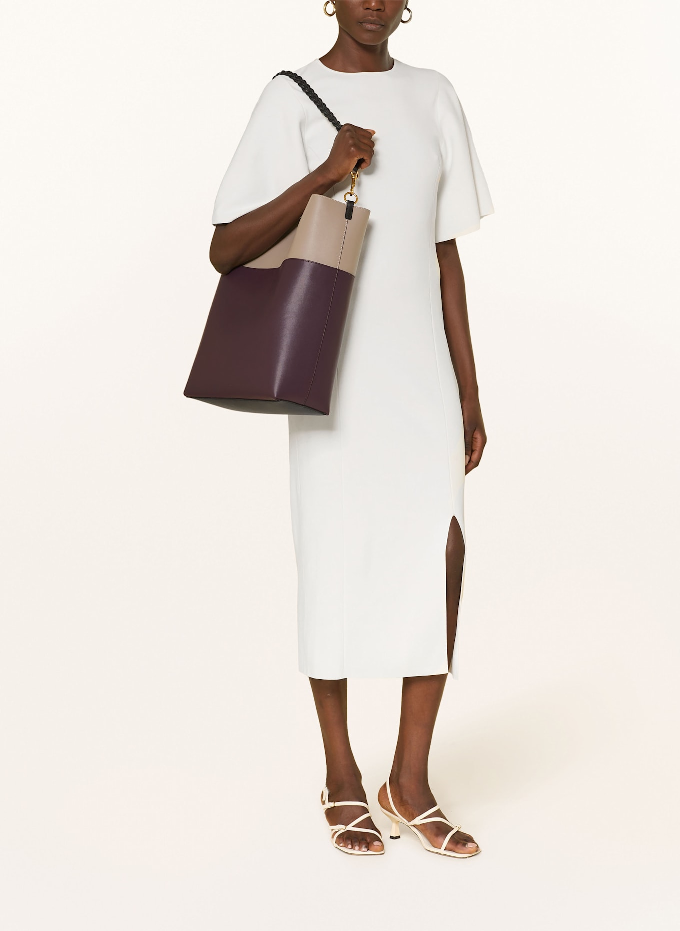 TED BAKER Shopper WINSLOWW: DARK PURPLE / LIGHT BROWN