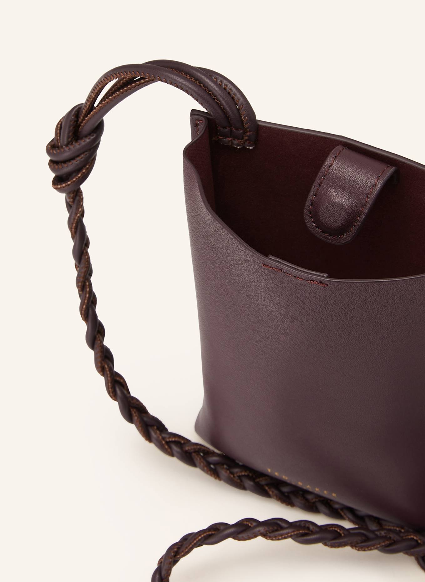 TED BAKER Umhängetasche WRYLIE: DUNKELLILA / GOLD