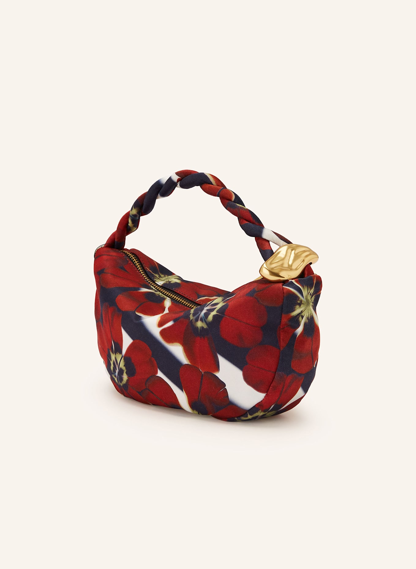 TED BAKER Torebka ISLI: CIEMNOCZERWONY / GRANATOWY / ŻÓŁTY