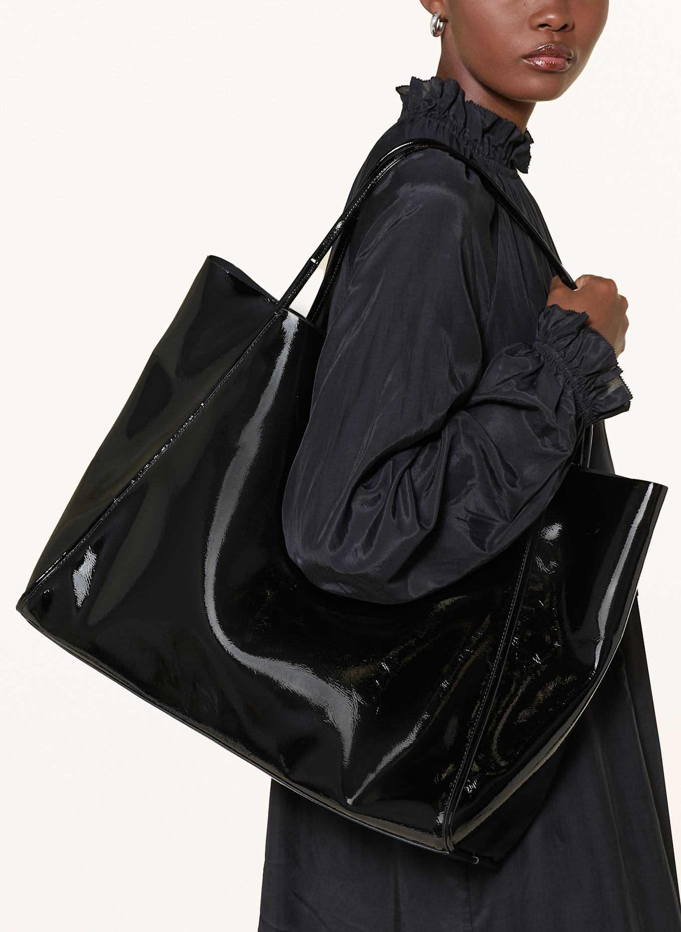 TED BAKER Shopper BRISAA LARGE: SCHWARZ