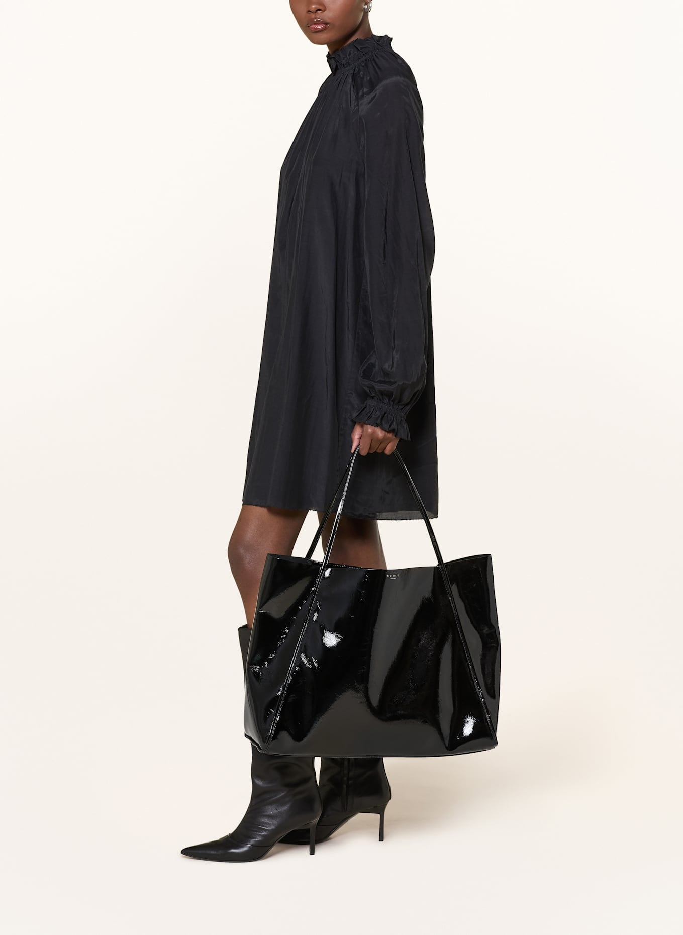 TED BAKER Shopper BRISAA LARGE: SCHWARZ