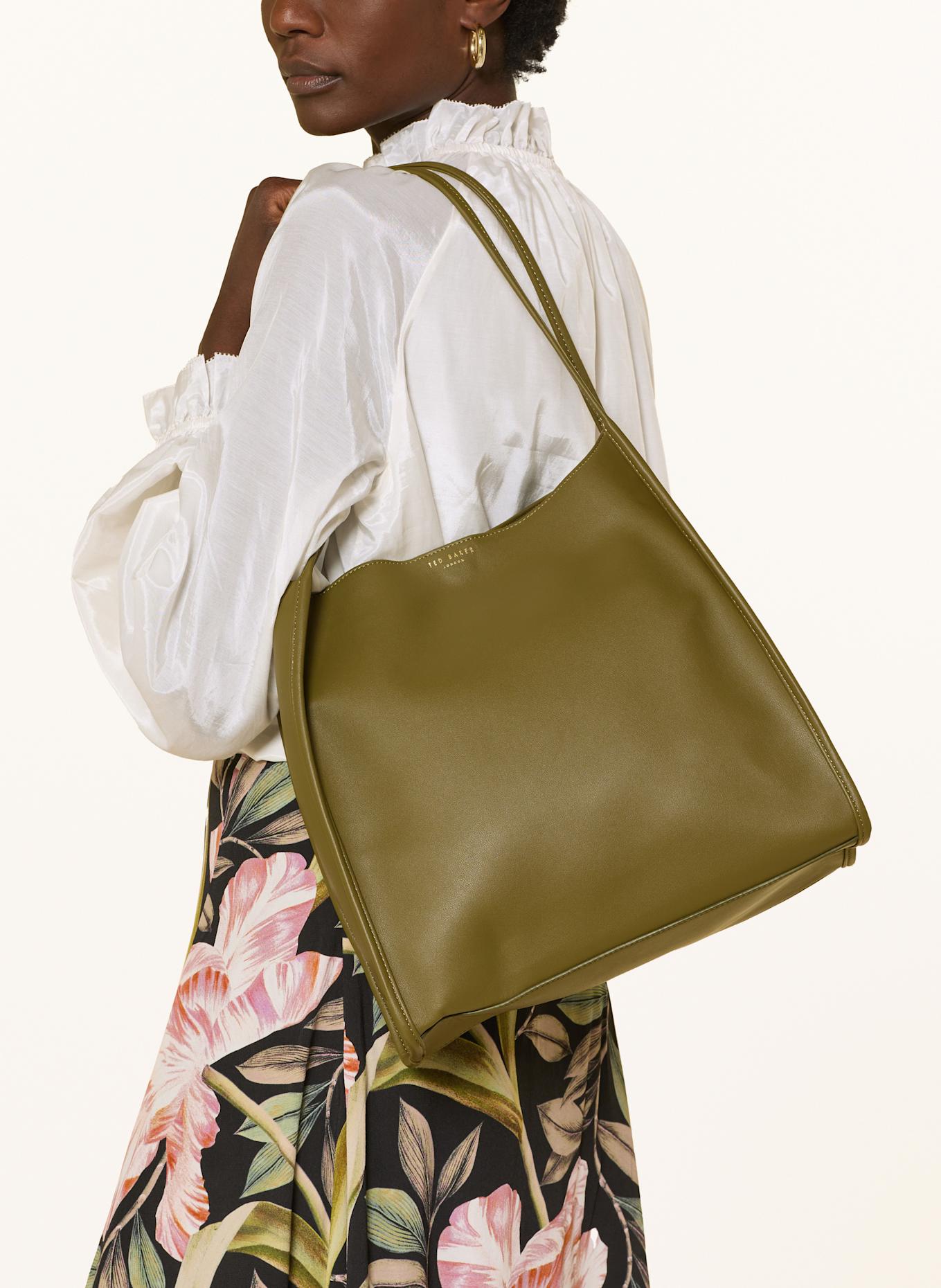 TED BAKER Shopper BRYNN: KHAKI / GOLD
