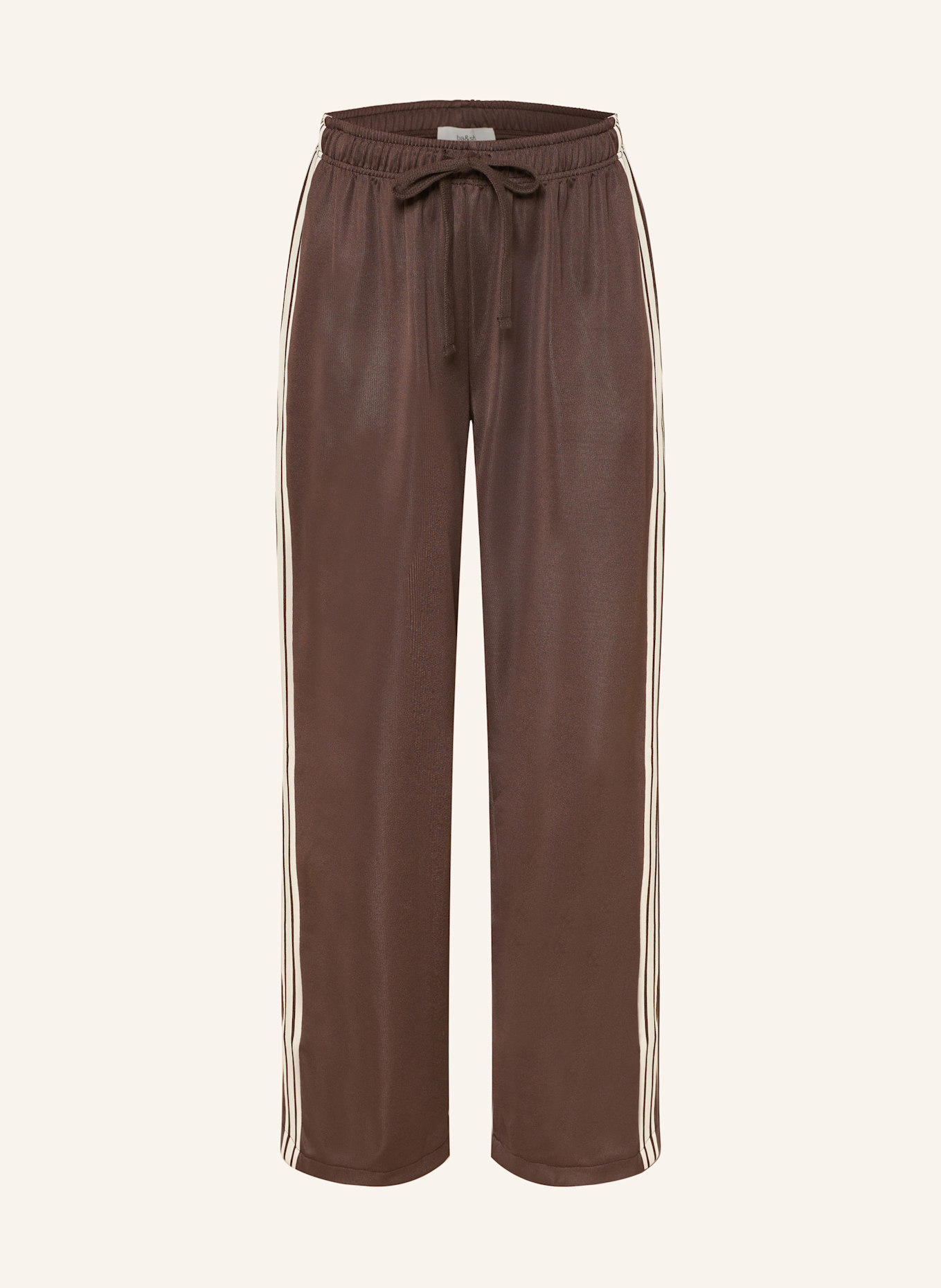 ba&sh Sweatpants JOSHUA mit Galonstreifen: DUNKELBRAUN