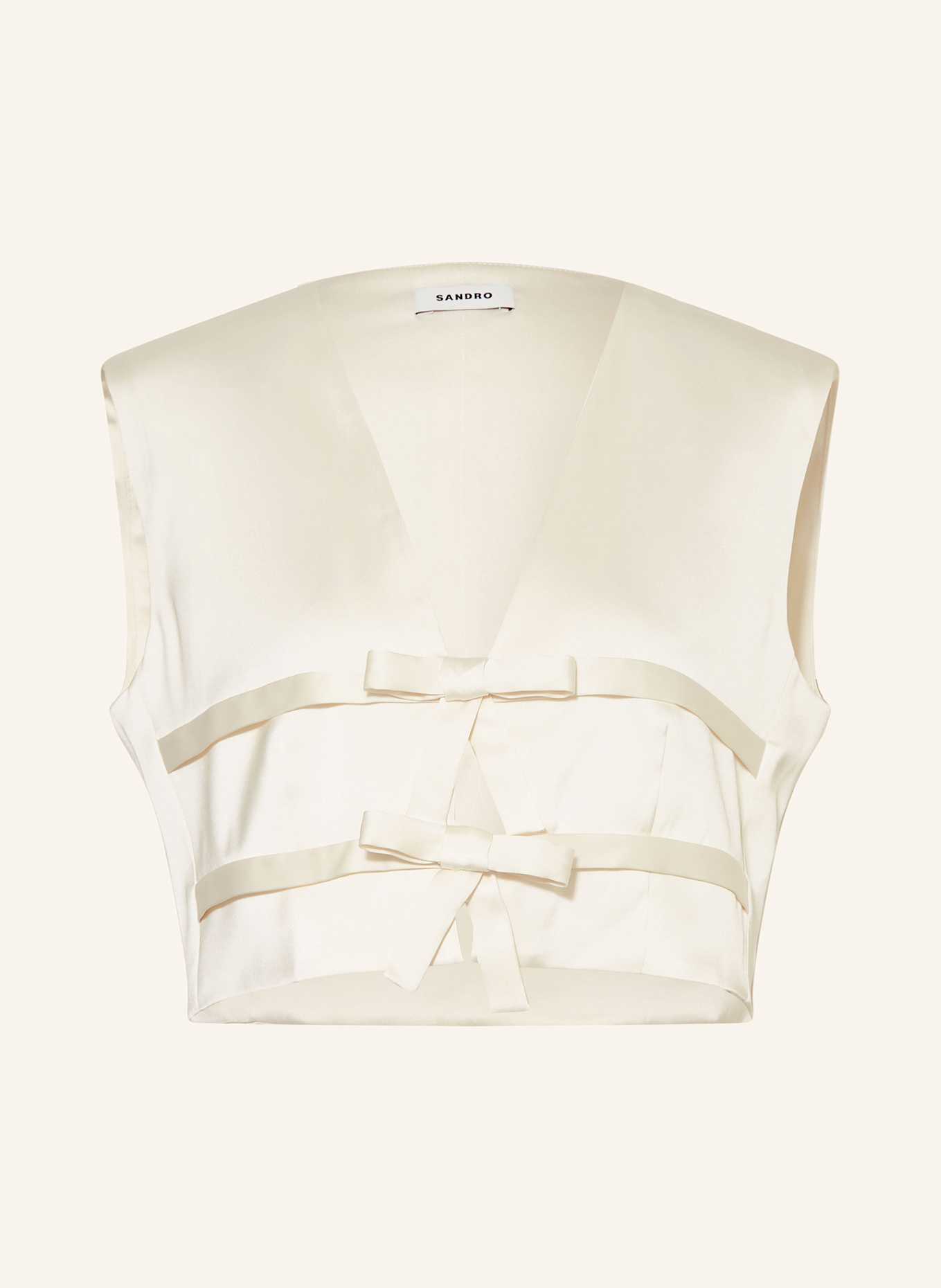 SANDRO Satintop: CREME