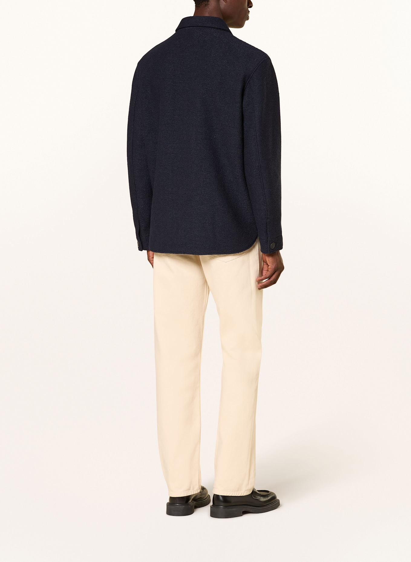 SANDRO Overjacket: DUNKELBLAU