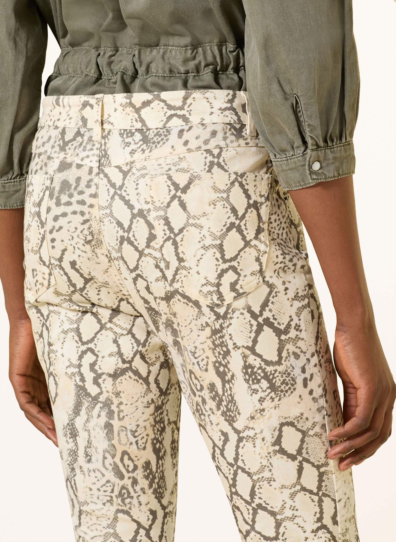 ba&sh Jeans STINSY: CREME / BEIGE / GRAU