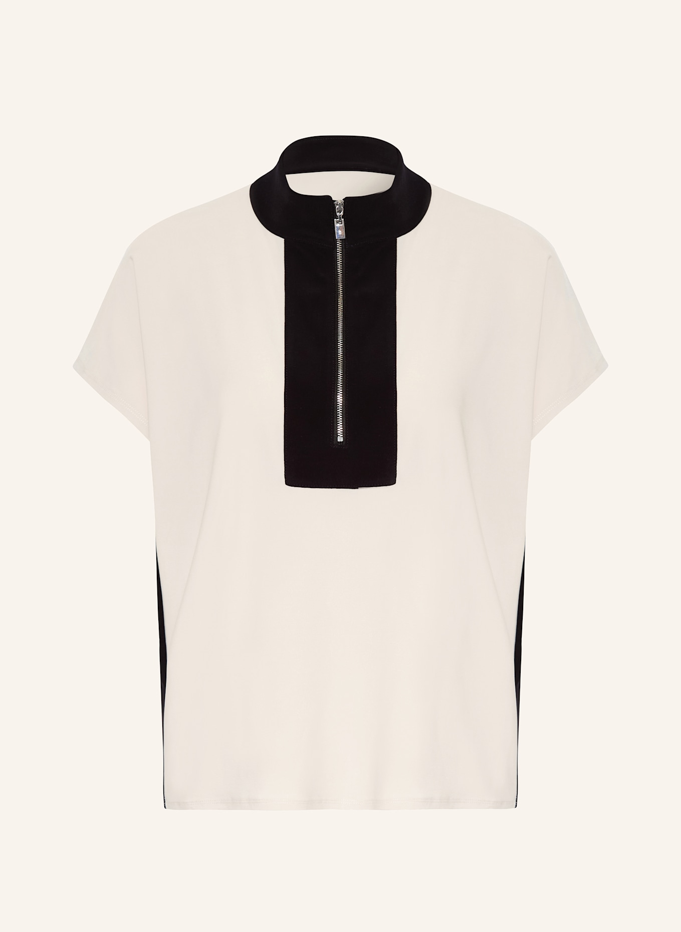 Joseph Ribkoff T-Shirt: BEIGE / SCHWARZ