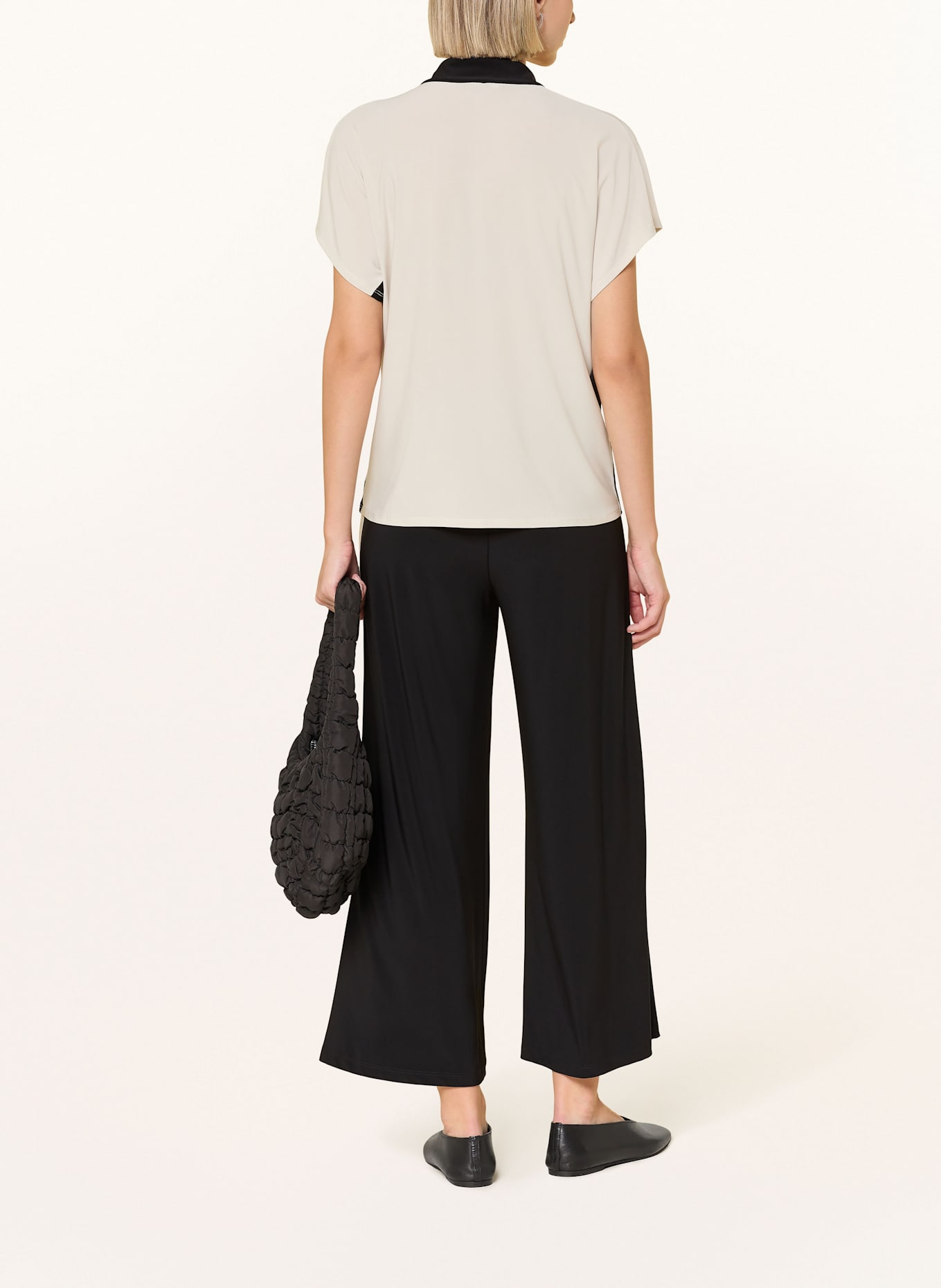 Joseph Ribkoff T-Shirt: BEIGE / SCHWARZ