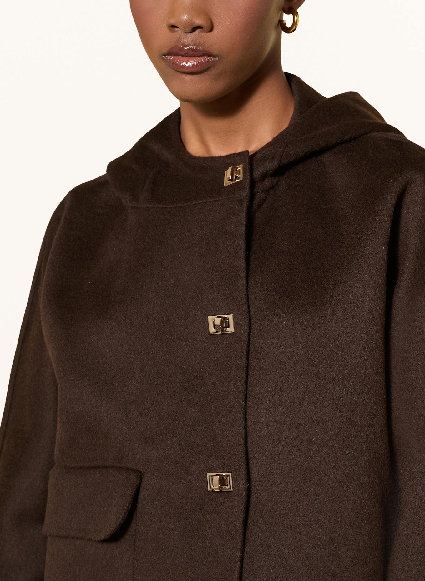 ba&sh Kastenjacke KOVE: DUNKELBRAUN