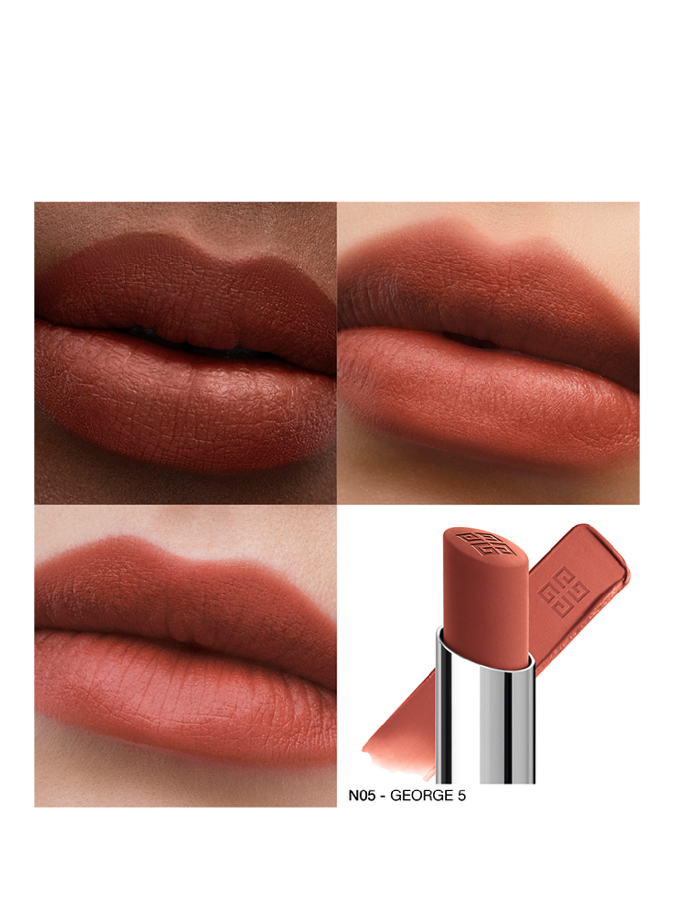 GIVENCHY LE ROUGE VELVET MATTE: N05 GEORGE 5