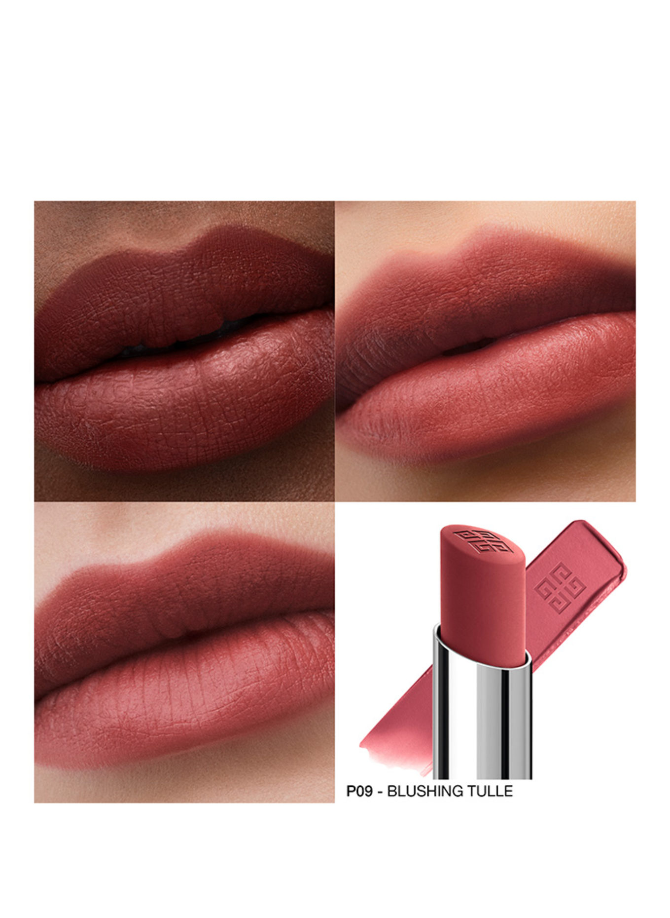 GIVENCHY LE ROUGE VELVET MATTE: N09 BLUSHING TULLE