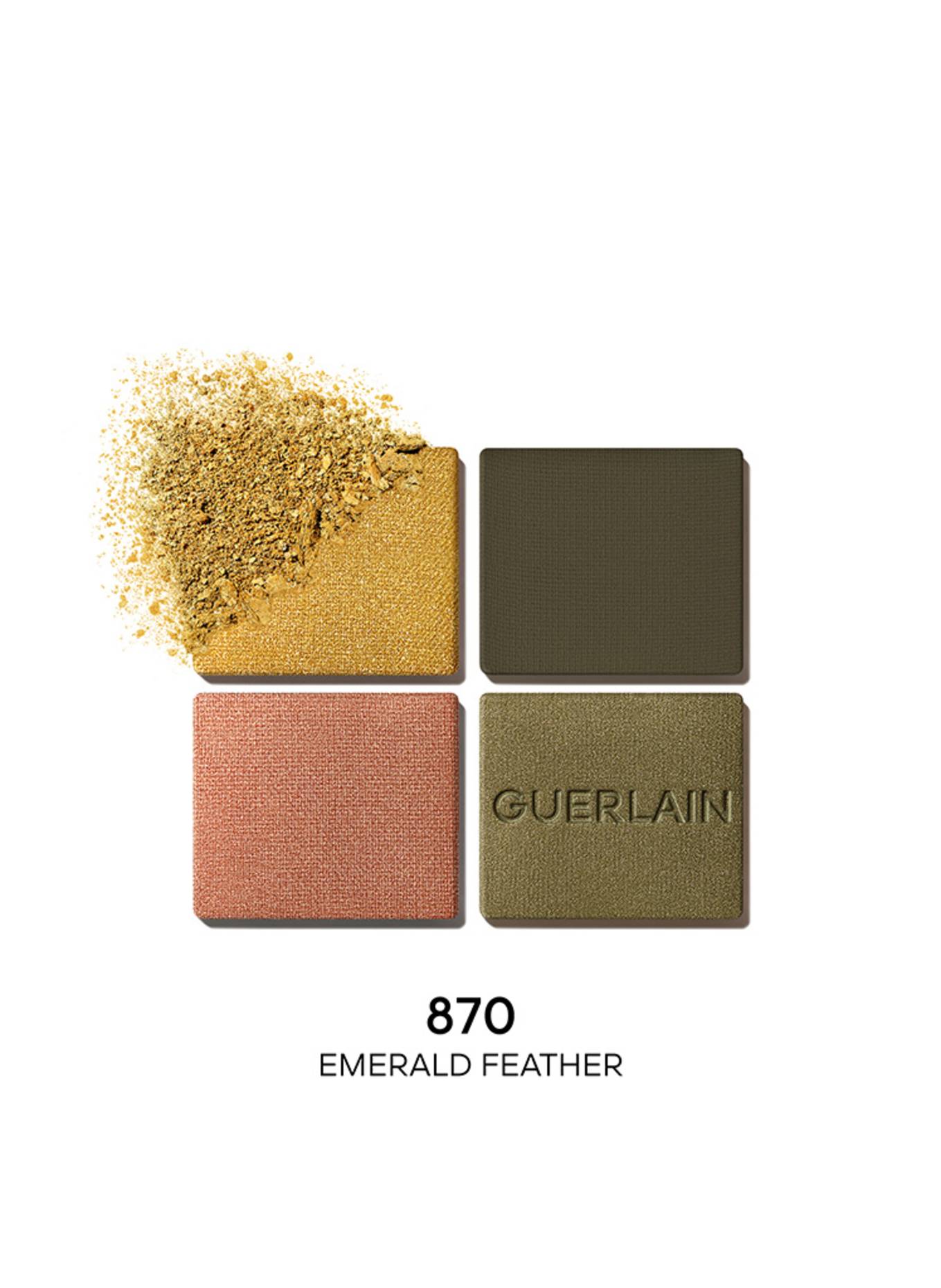 GUERLAIN OMBRES G: 870 EMERALD FEATHER