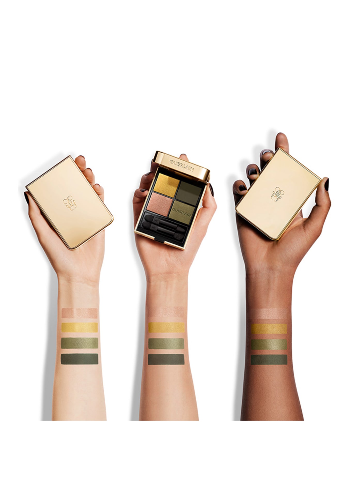 GUERLAIN OMBRES G: 870 EMERALD FEATHER