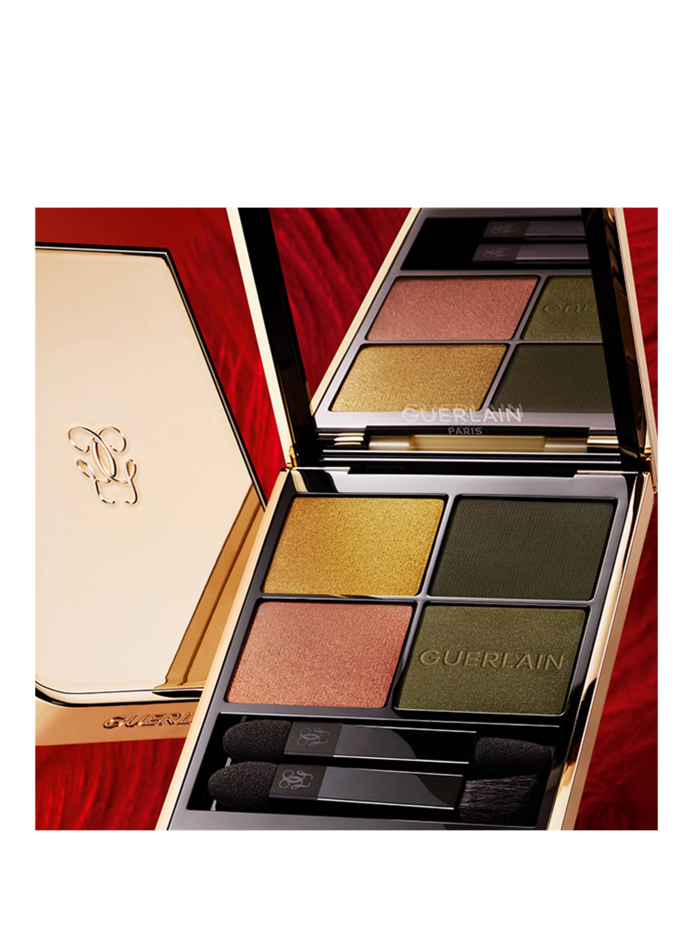 GUERLAIN OMBRES G: 870 EMERALD FEATHER