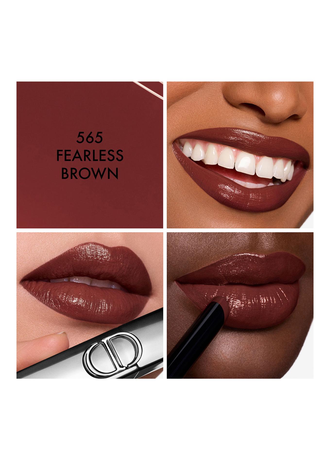 DIOR ROUGE DIOR SUR SCÈNE: 565 FEARLESS BROWN