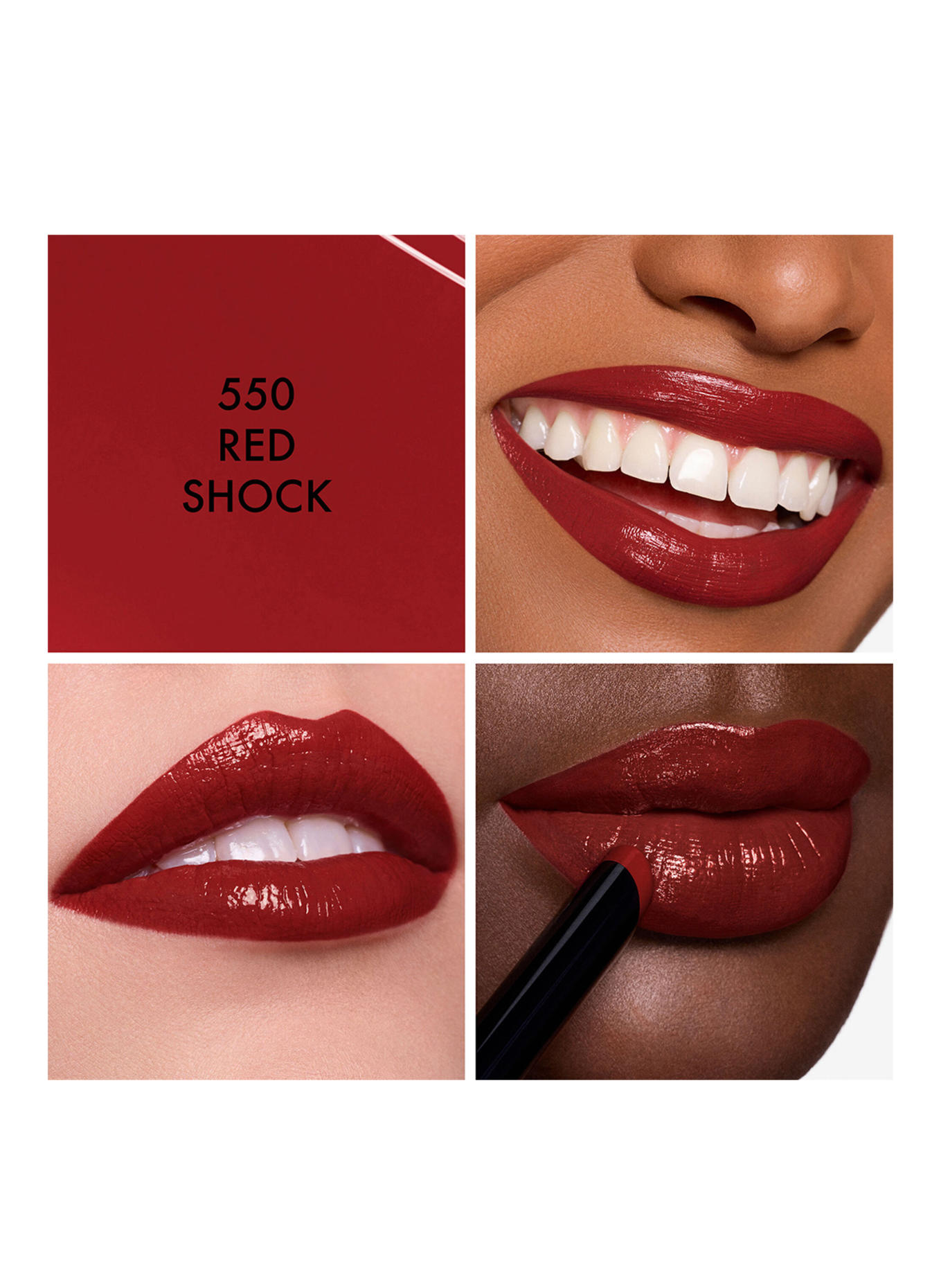 DIOR ROUGE DIOR SUR SCÈNE: 550 RED SHOCK