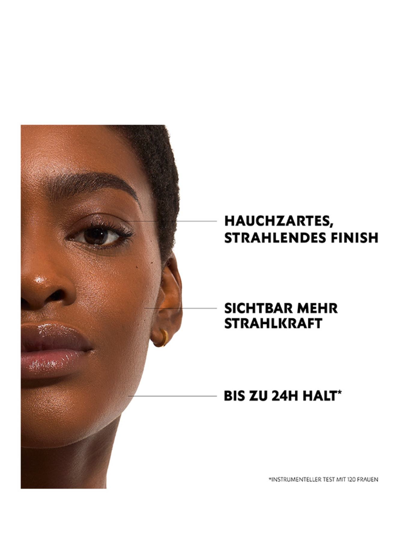 YVES SAINT LAURENT BEAUTÉ ALL HOURS GLOW FOUNDATION: LW1