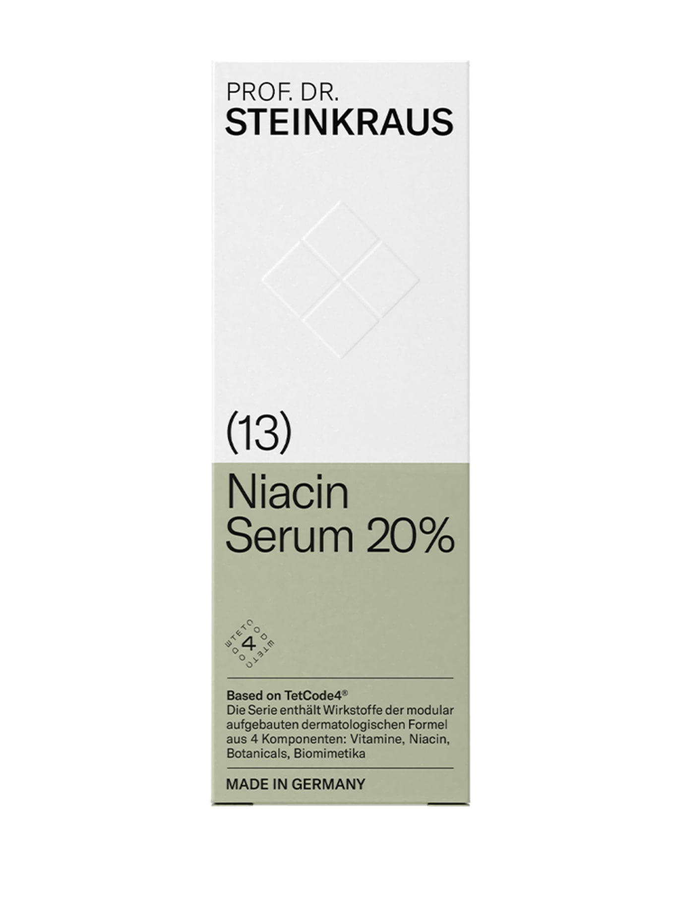 PROF. DR. STEINKRAUS (13) NIACINE SERUM 20%