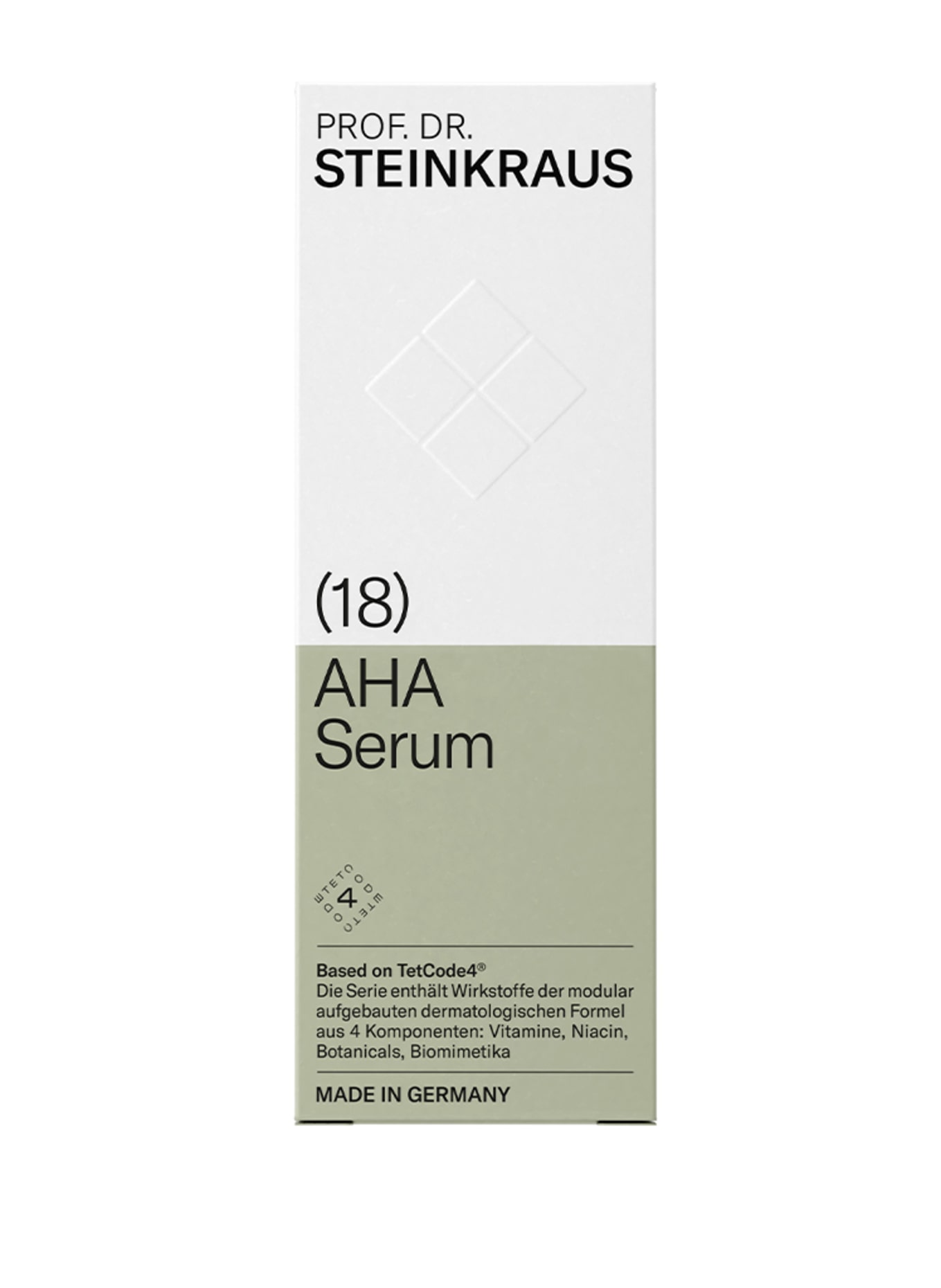 PROF. DR. STEINKRAUS (18) AHA-SERUM