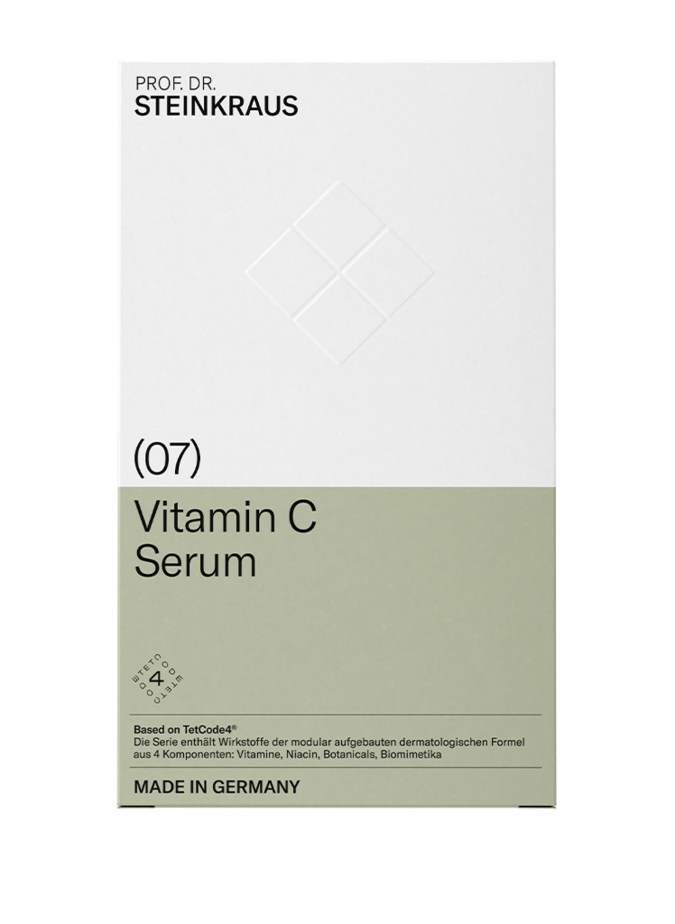 PROF. DR. STEINKRAUS (07) SÉRUM À LA VITAMINE C