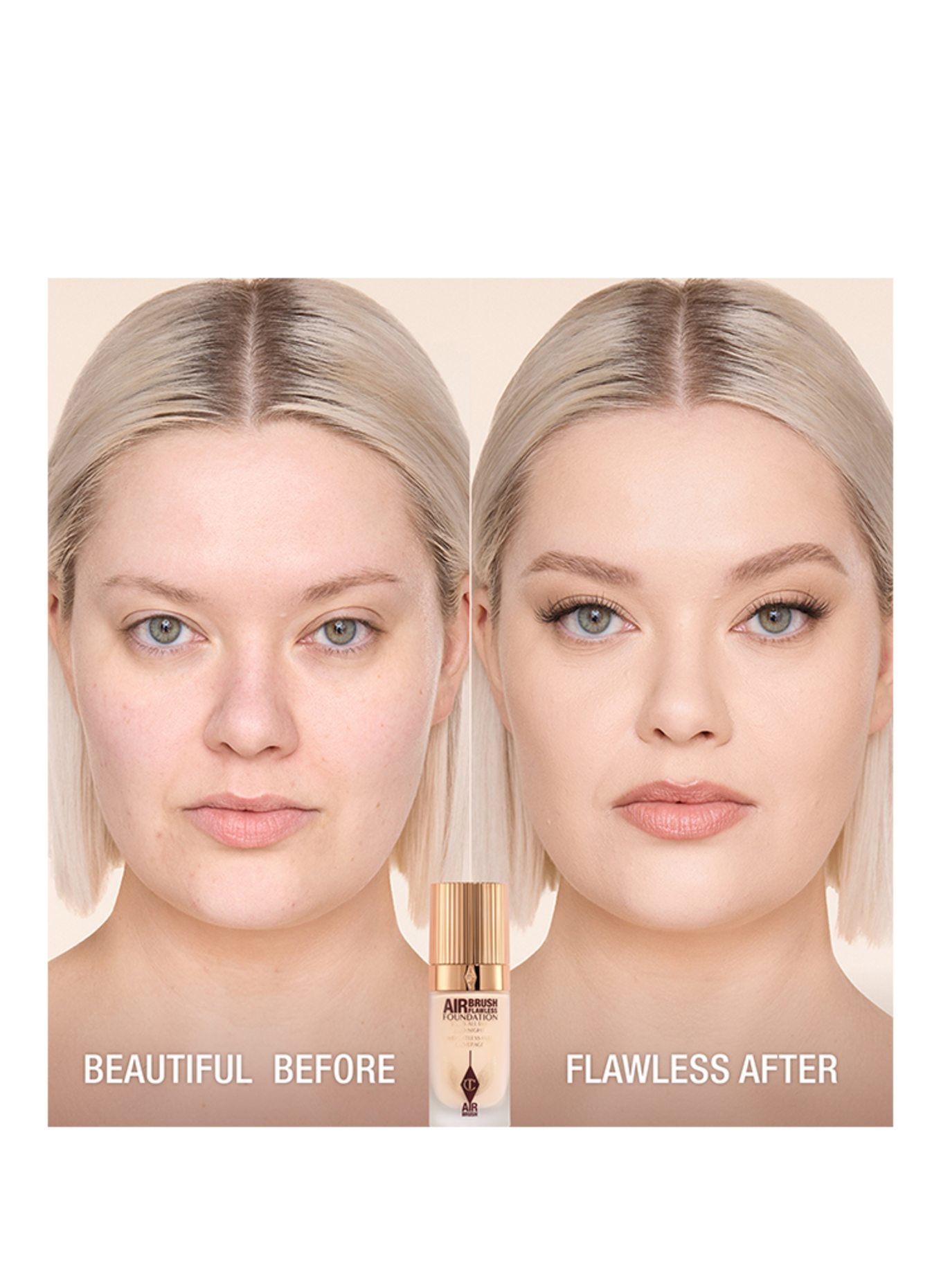Charlotte Tilbury AIRBRUSH FLAWLESS FOUNDATION: 2 NEUTRAL